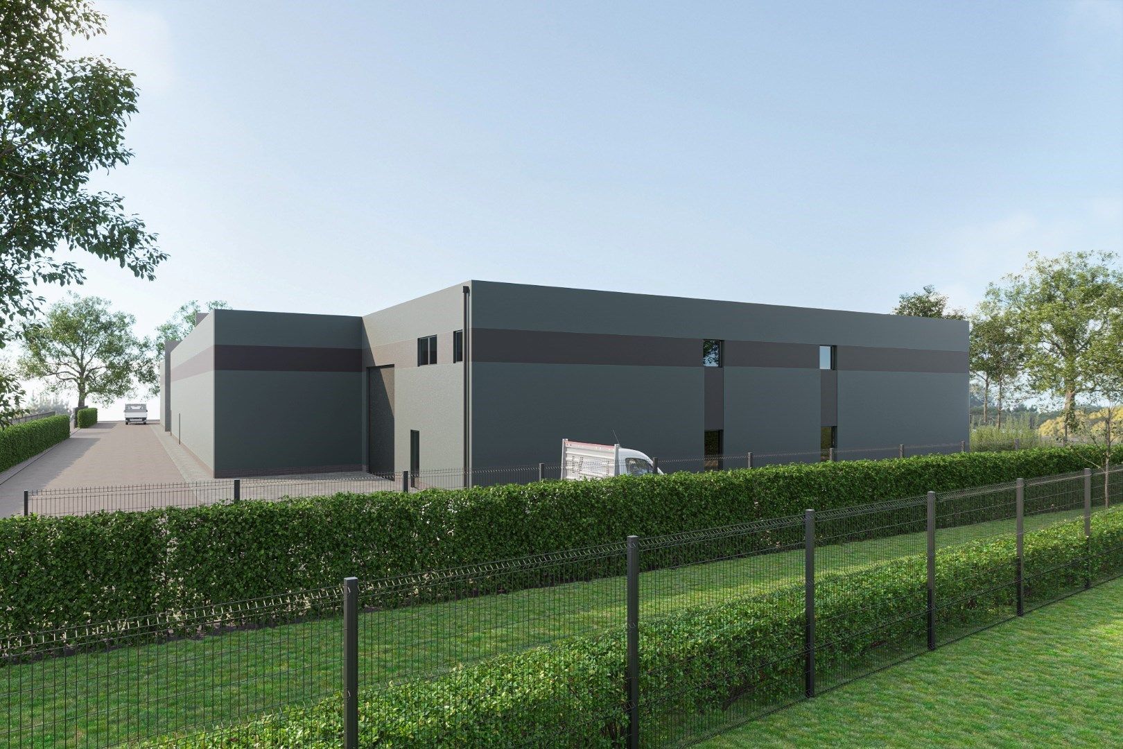 LOODS UNIT 7 VAN 432M² OP INDUSTRIETERREIN OUDE BUNDERS TE MAASMECHELEN foto 4