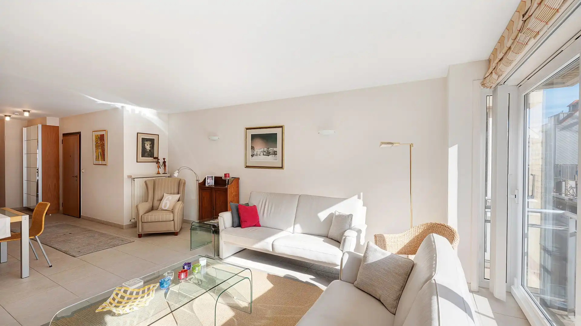 Groot twee slaapkamer appartement vlakbij het strand van Knokke foto 12