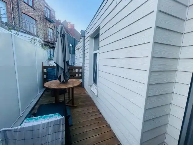 Brugge centrum, Superleuke ligging , vlakbij de Vestingen, het station en 't Zand Gezellig lichtrijk  appartement met 1 slaapkamer en mooi terras foto 8