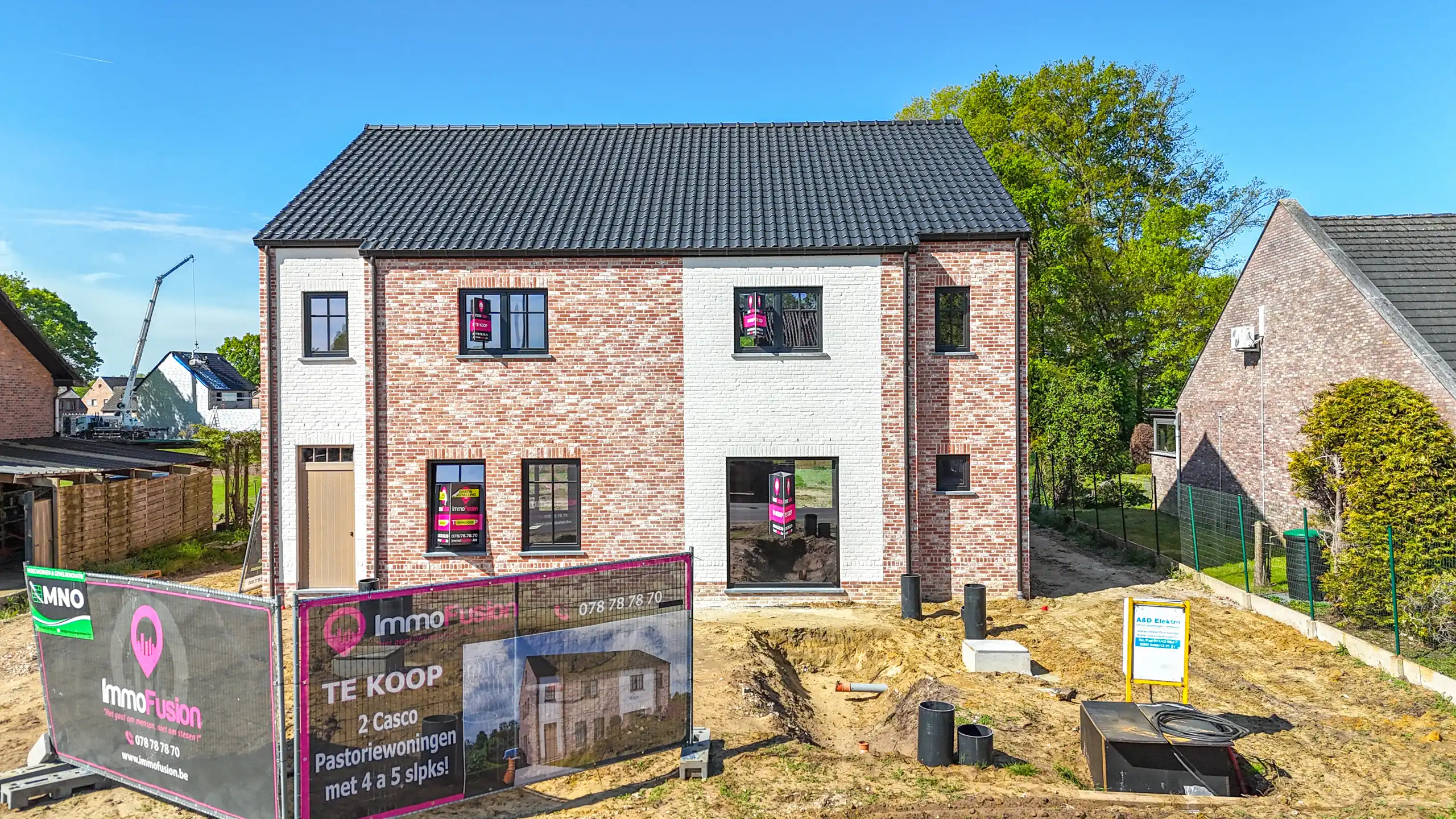 Tijdloze nieuwbouwwoning met 4 slpks + uitzicht op het groen! foto 5