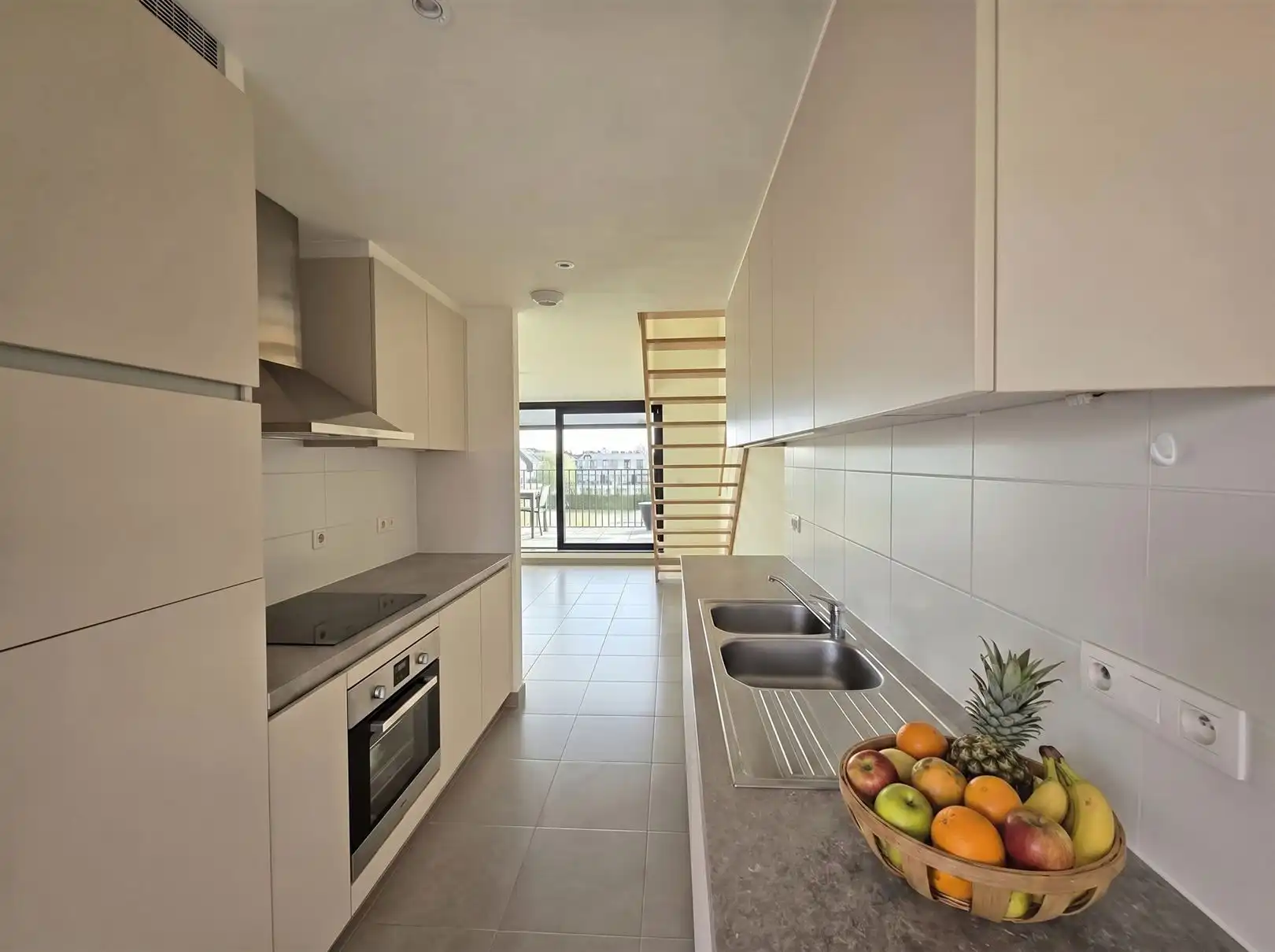 Duplex - penthouse - centrum Merchtem - 3 slps - 2 terrassen  foto 4