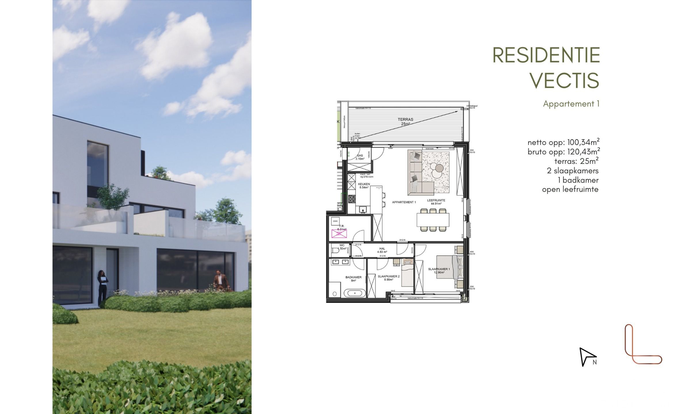 Appartement te koop foto {{pictureIndex}}