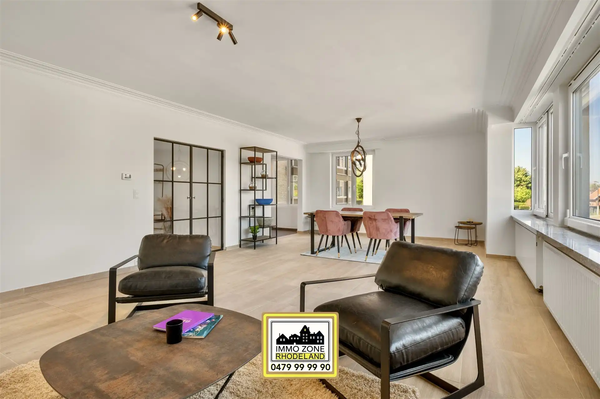 Subliem appartement met 2 slpks, terras en garage foto 6