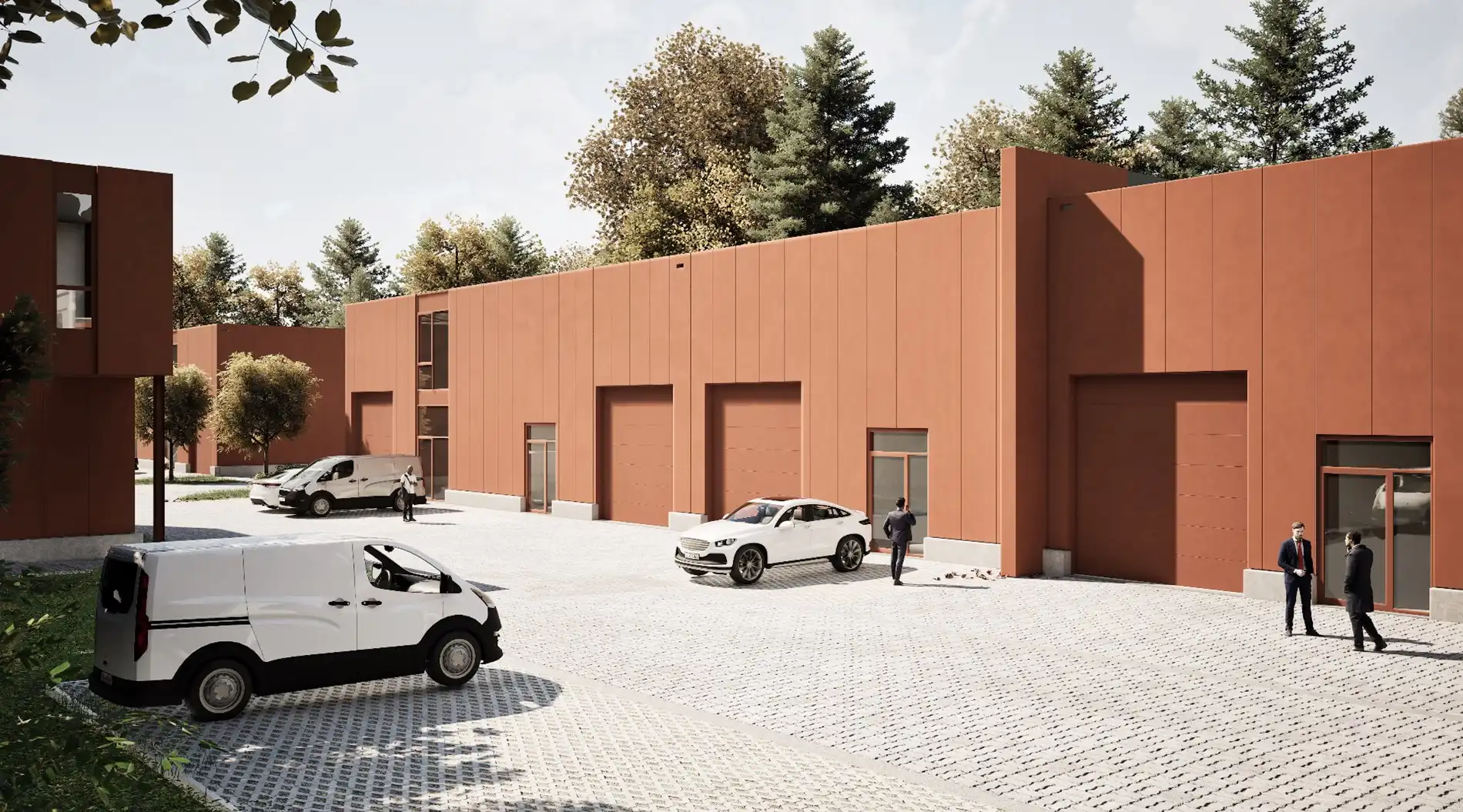 KMO SITE "MANEBORN" - NIEUWBOUW UNITS v.a. 211 m² tot 386 m² - nabij E-314 foto 5