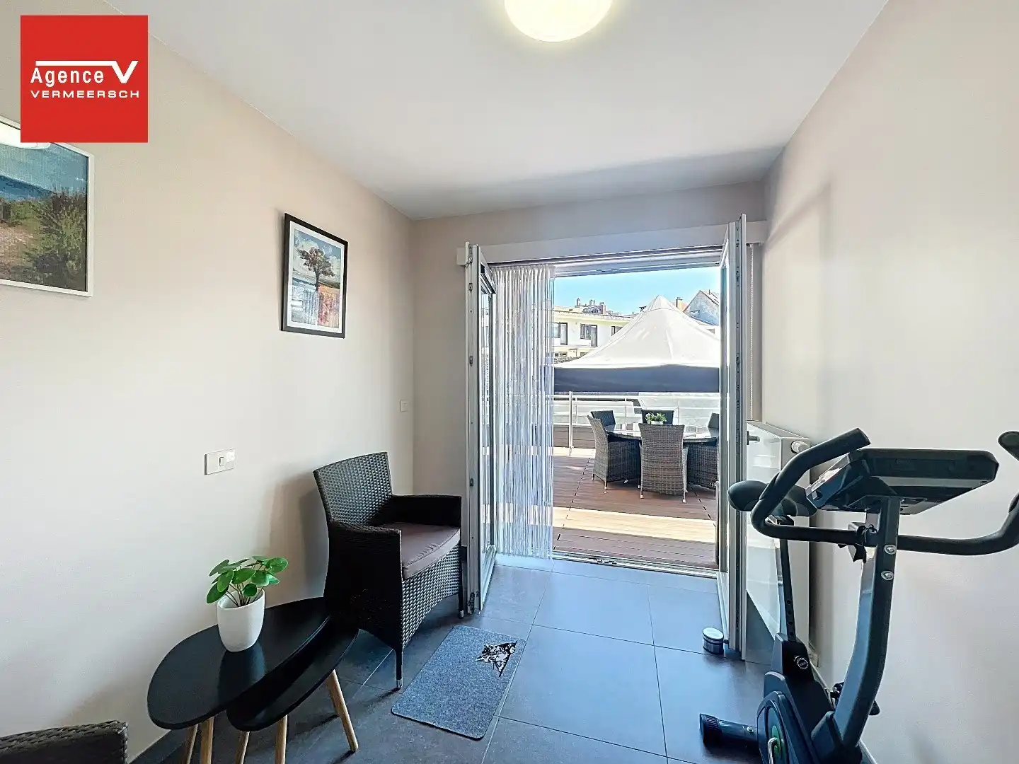 Prachtig  3-slkr appartement met ongezien terras(53m²) nabij Leopoldpark.  foto 17