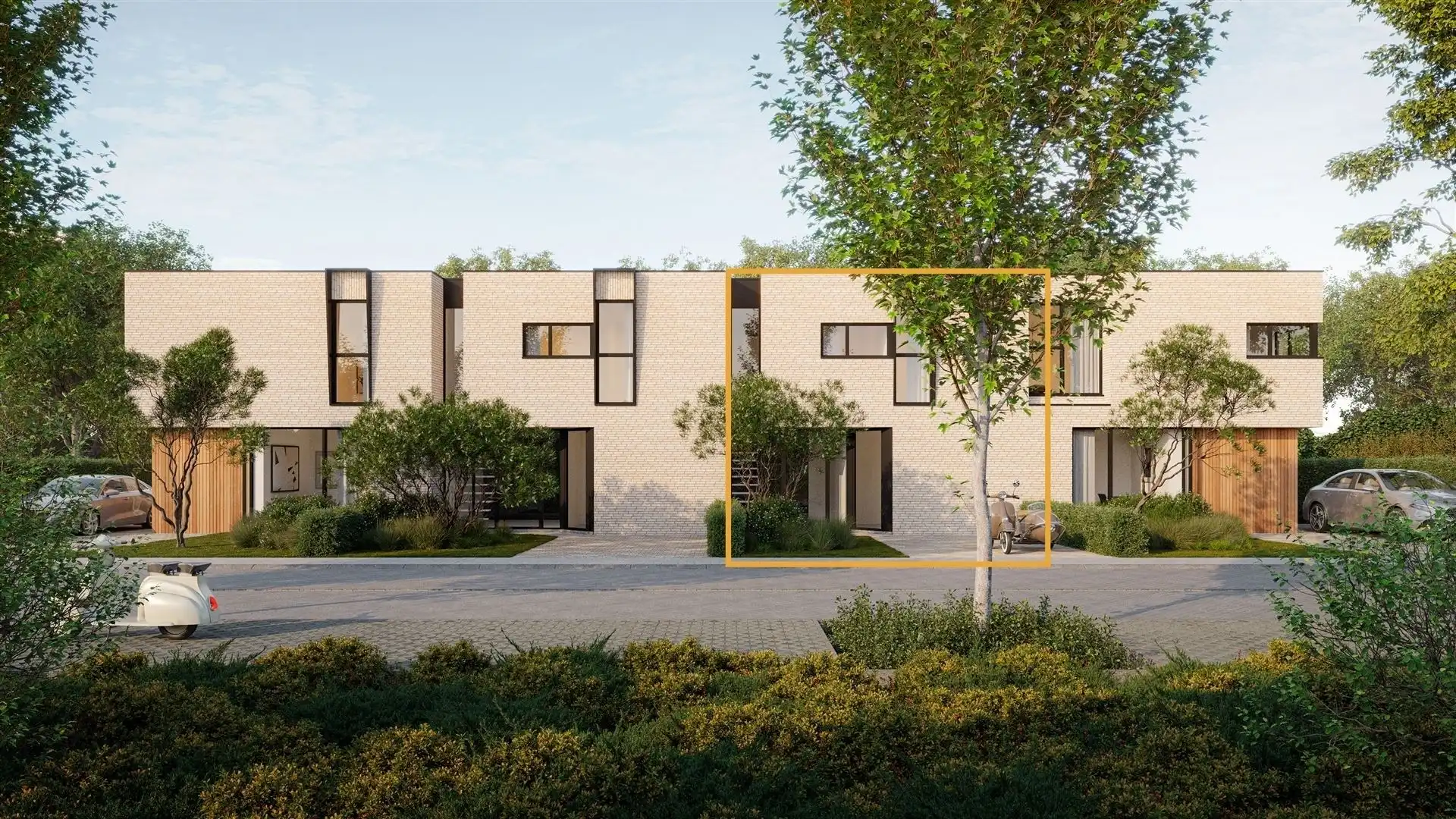 Nieuwbouwwoning met tuin & parking in een doodlopende straat foto 2