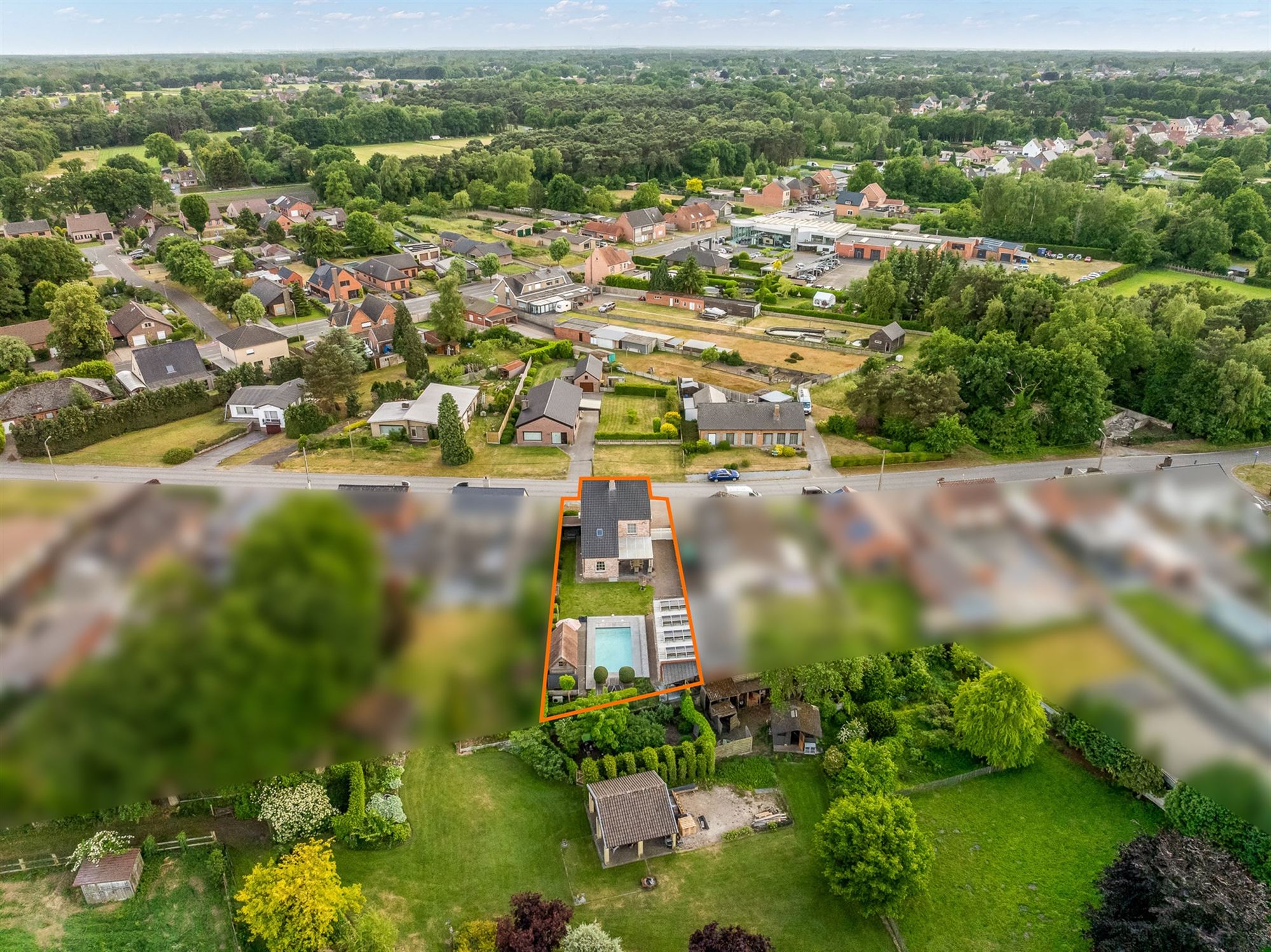 Energiezuinige woning met verwarmd zwembad en ruime garage op ideale ligging foto 29