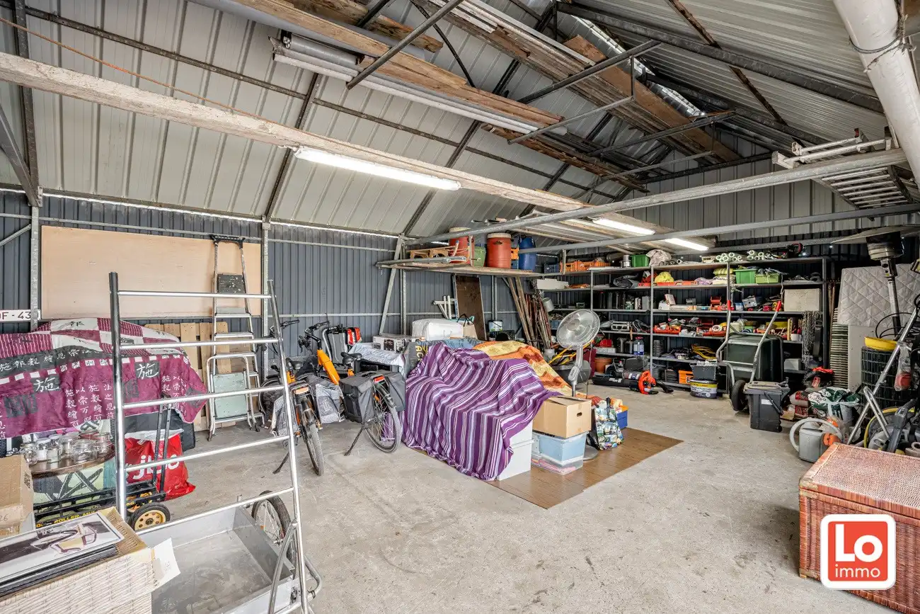Landelijk gelegen half open woning met ruim bijgebouw (ca. 65m) en grote tuin met open zicht tussen Hijfte en Lochristi. foto 32