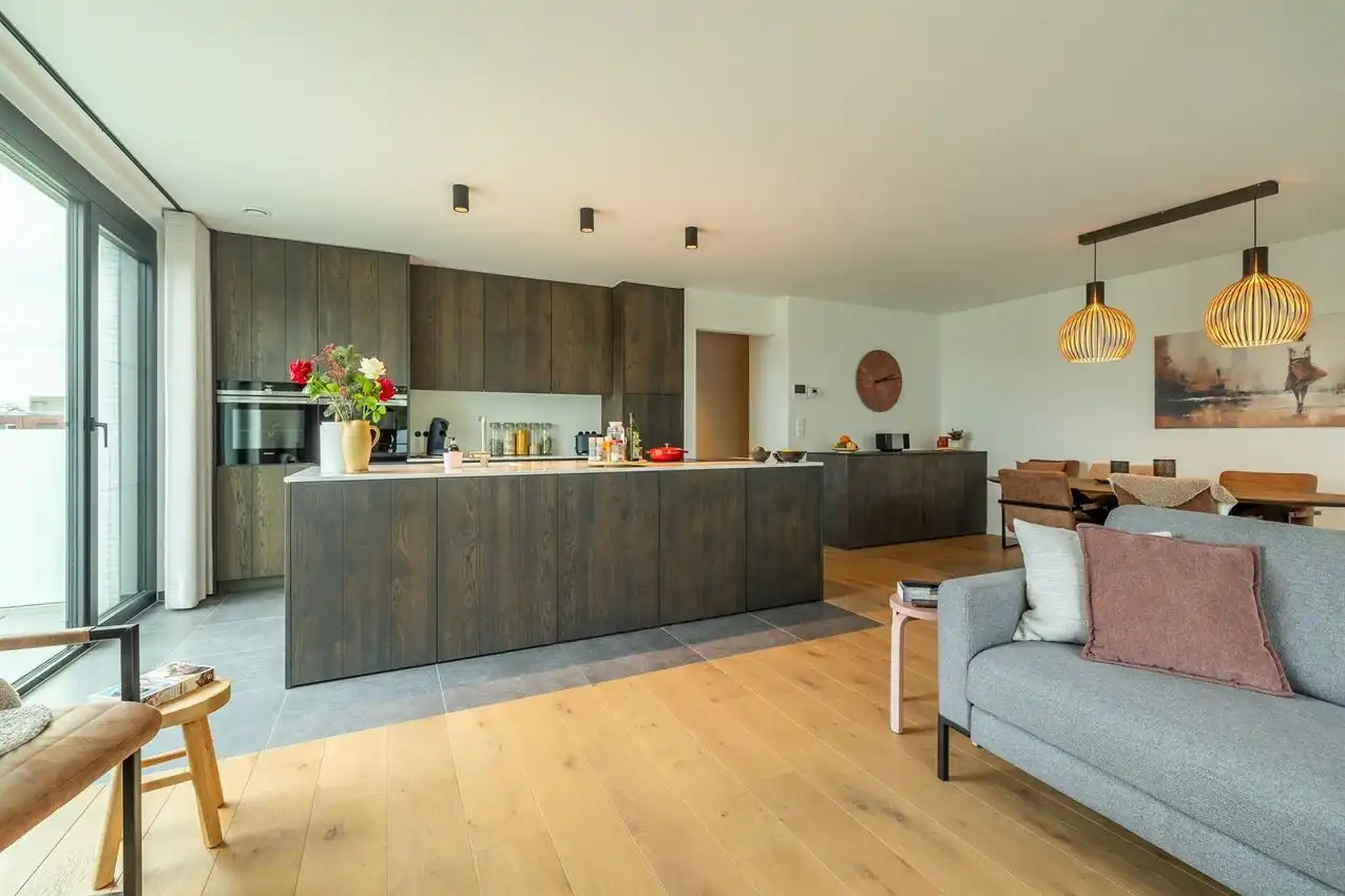 Gemeubelde penthouse met 2 slpk, ruim terras en autostaanplaats foto 4