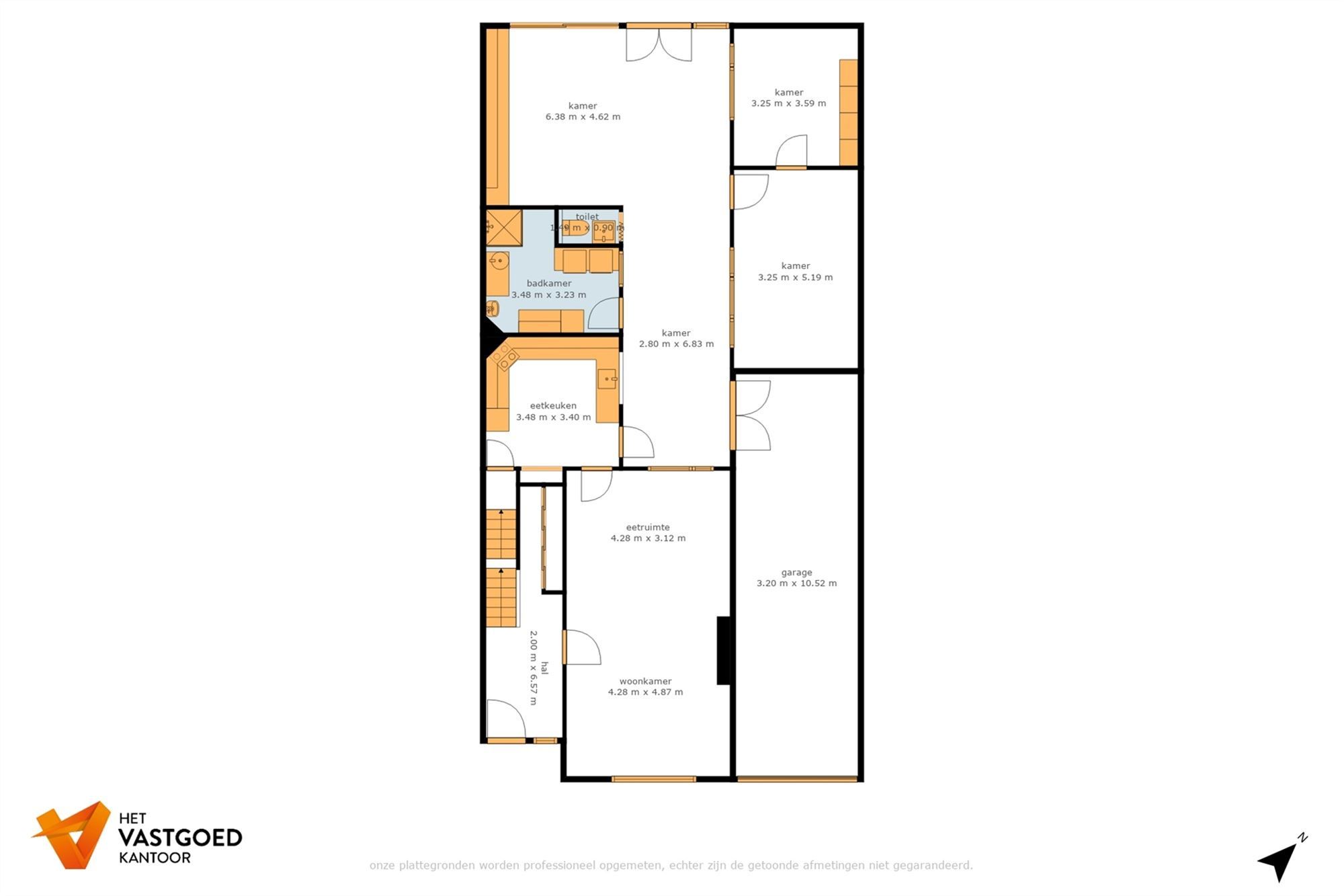 PERFECT ONDERHOUDEN WONING MET RUIME GARAGE EN BIJGEBOUW foto 34