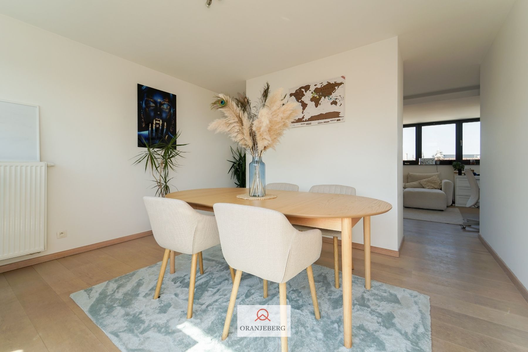Ruim 2-slaapkamer appartement met terras centrum-Gent nabij Zuid foto 7