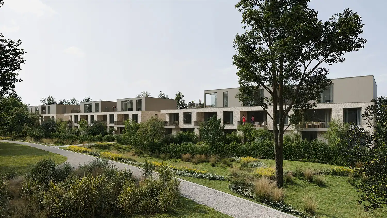 Gelijkvloers appartement in een prachtige parkomgeving foto 8