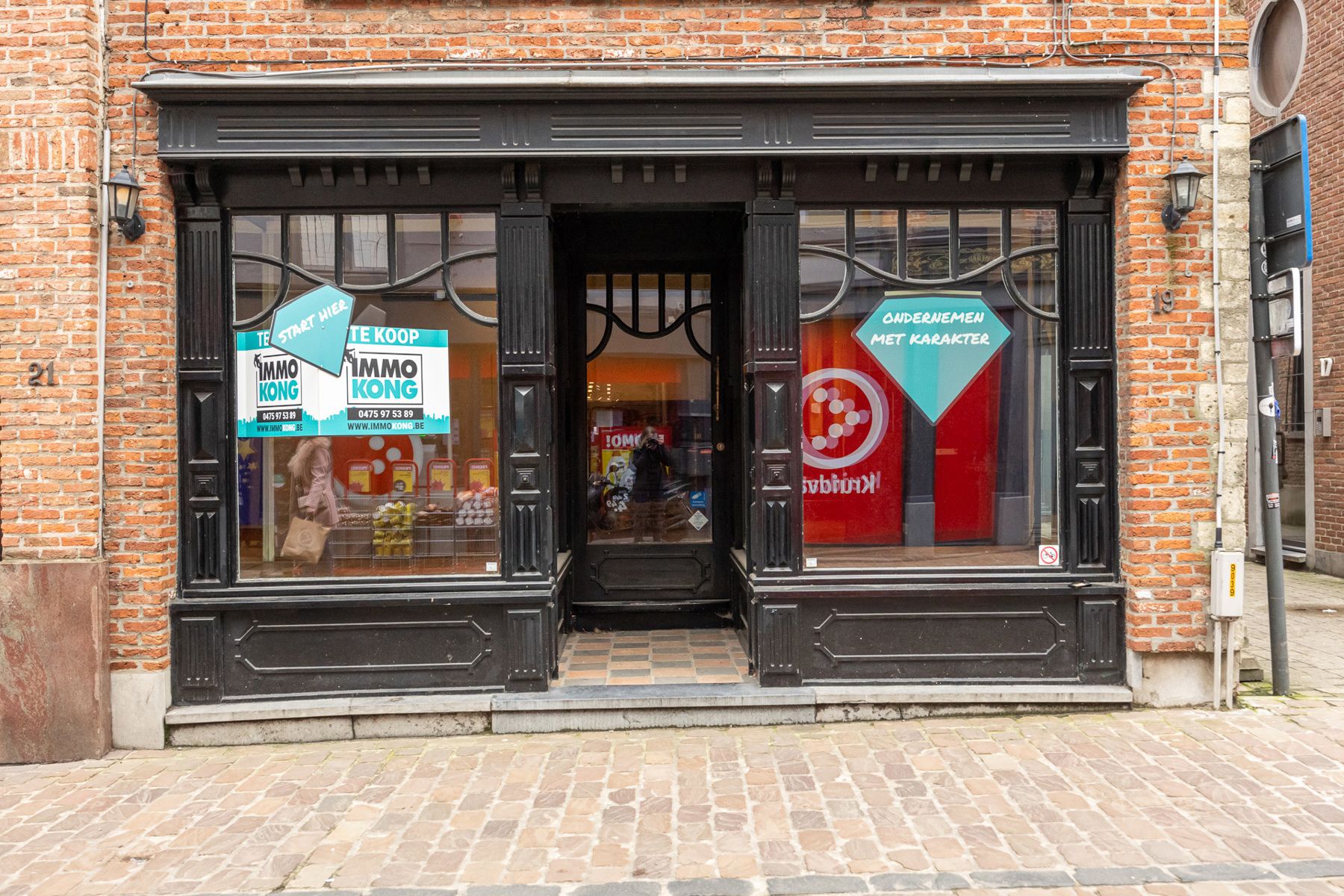 Historisch winkelpand in het centrum van Aarschot foto {{pictureIndex}}