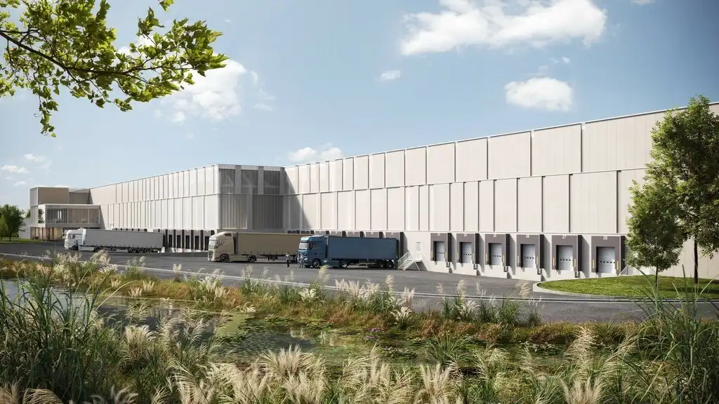 Duurzaam logistiek bedrijfsgebouw Lumineus te huur in Lummen foto 2