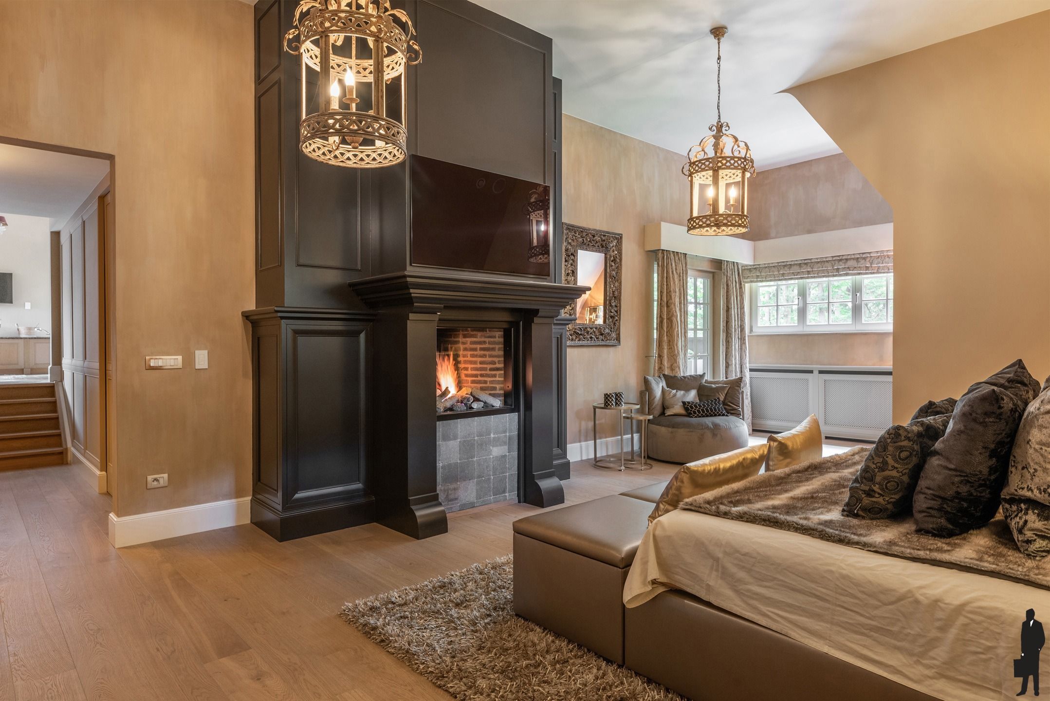 Rietgedekte en tot in de puntjes afgewerkte klassevilla foto 18