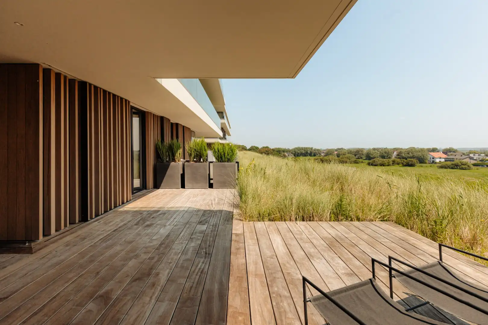 Uiterst smaakvol en top-notch afgewerkt appartement met frontaal zeezicht van het gelijkvloers terras - Residentie Blanke Top foto 7