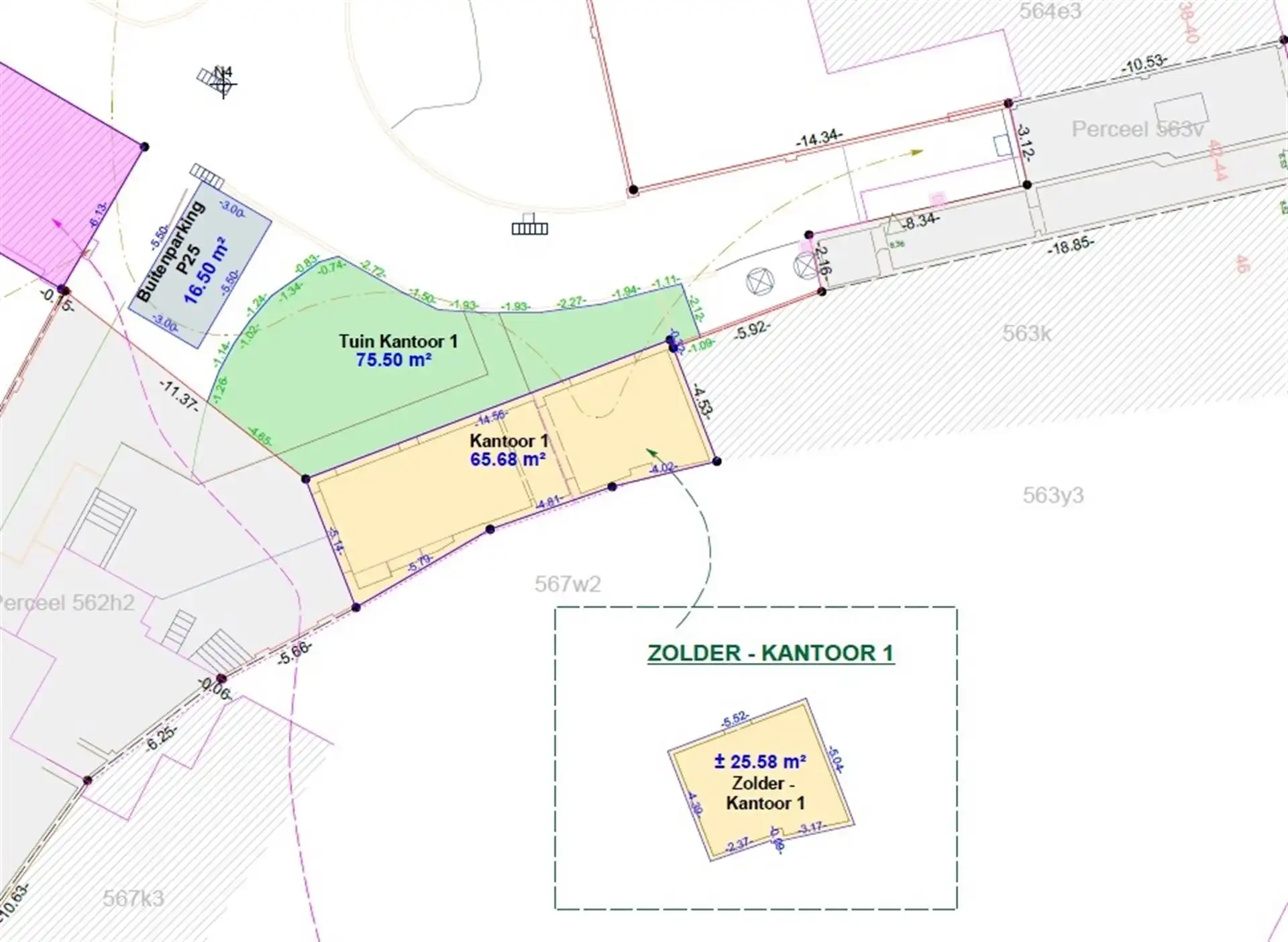 Kantoorruimte met tuin op TOPLOCATIE Gent foto 2