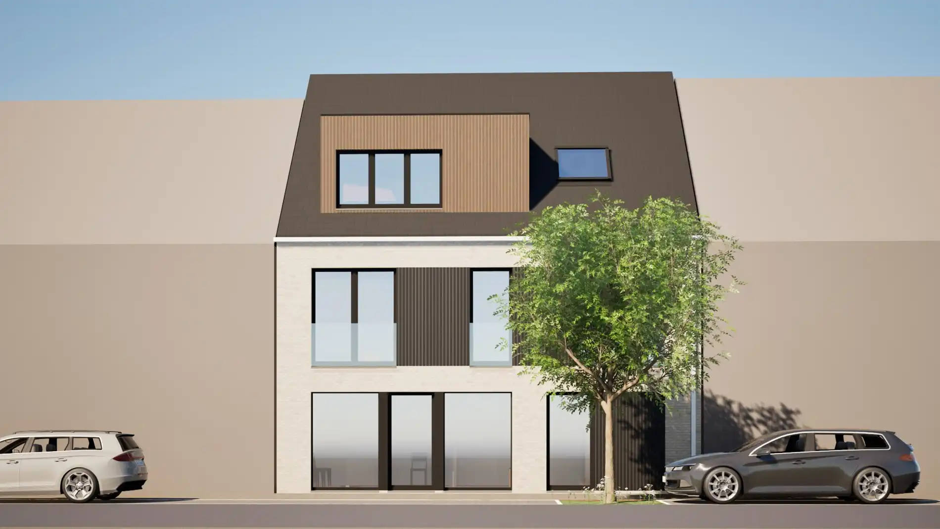 Ruim (104,48 m²) 2-slaapkamer appartement in kleinschalige residentie te Zandvoorde foto 2