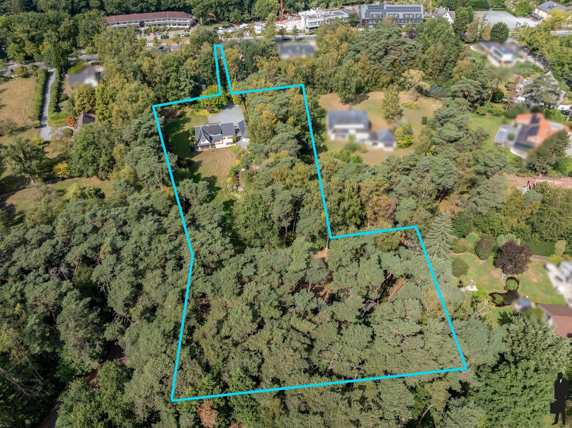 Exclusief landhuis op groen privé domein foto 18
