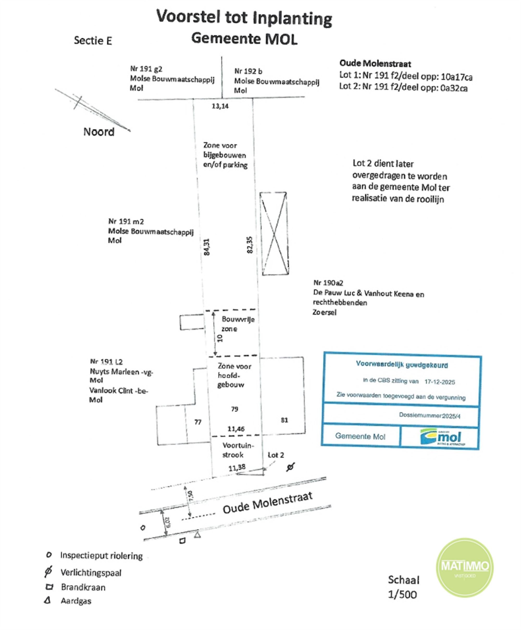 Bouwgrond voor twee eengezinswoningen in gesloten bebouwing foto 2
