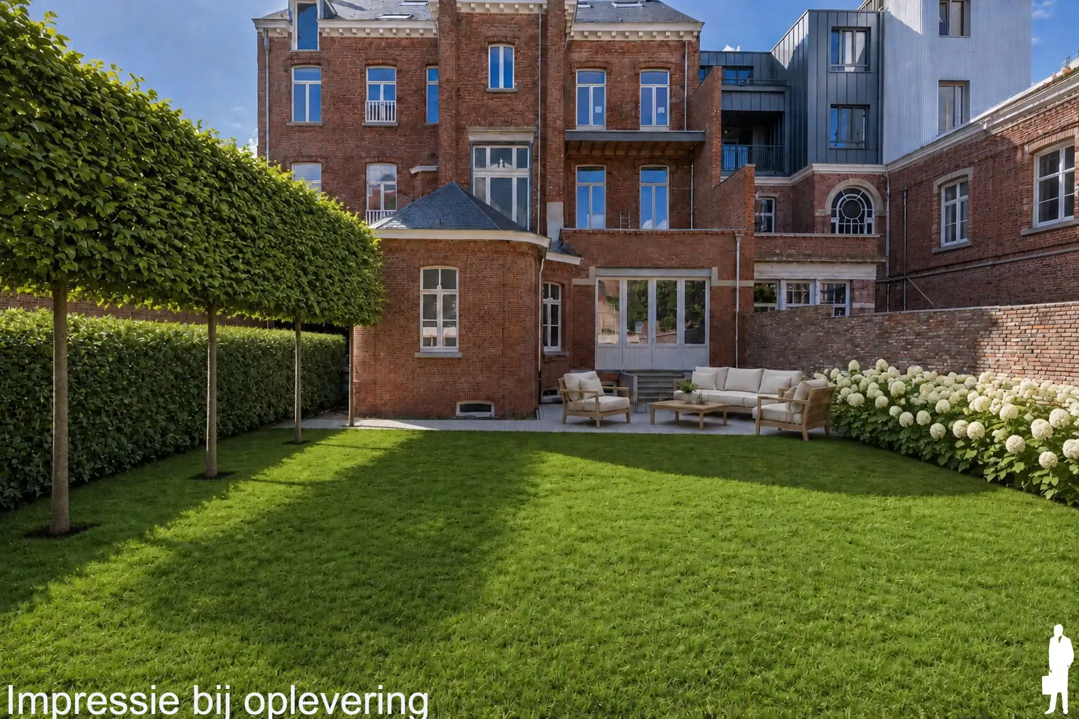 Villa appartement 267m² + tuin in uniek en historisch kader  foto 23