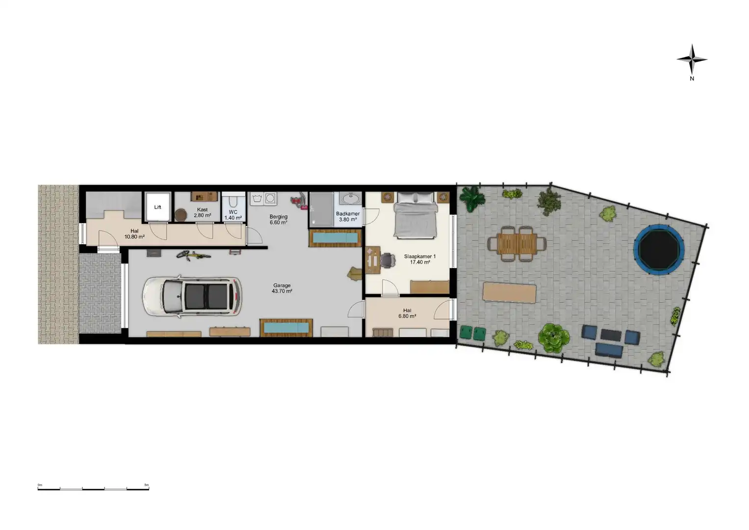 Energiezuinige woning met 3 slaapkamers en garage. foto 21