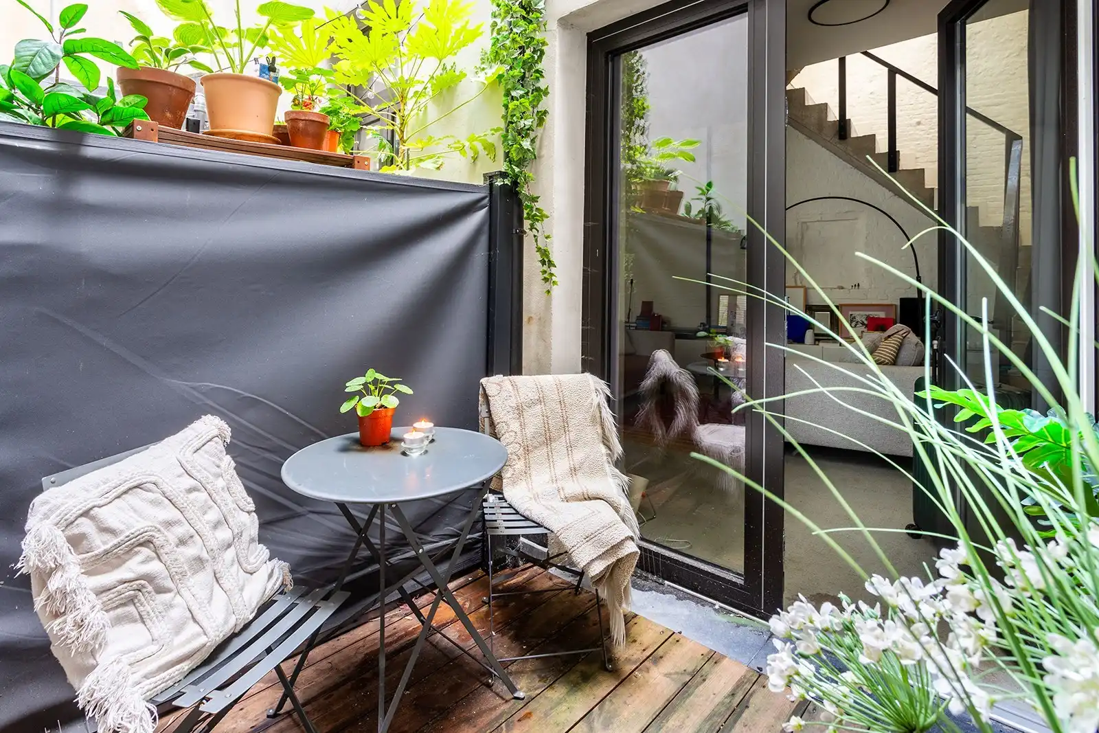 Als atelier vergunde triplex met koer foto 5