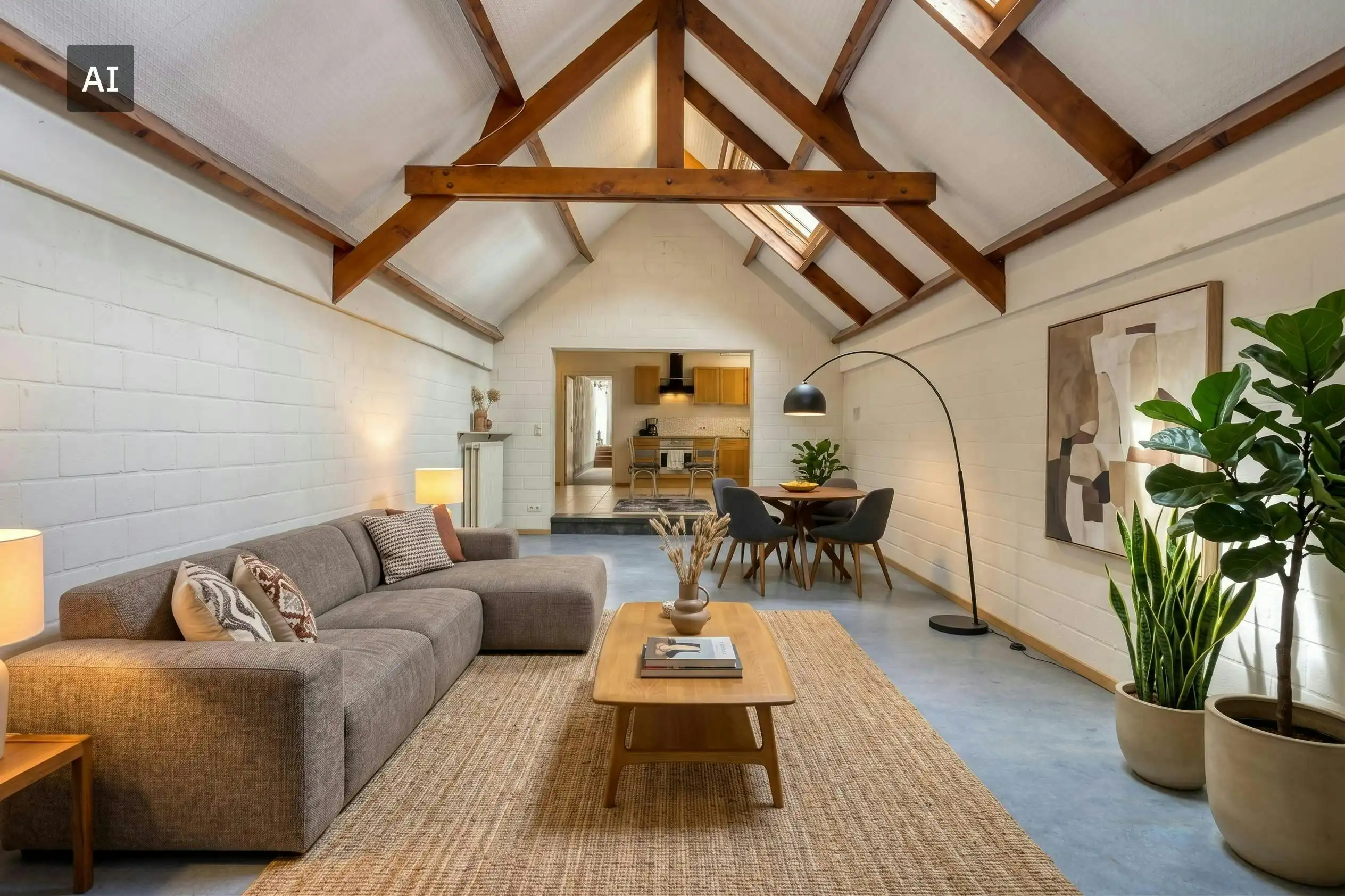 Verhuurd appartement + handelgelijkvloers  foto 6