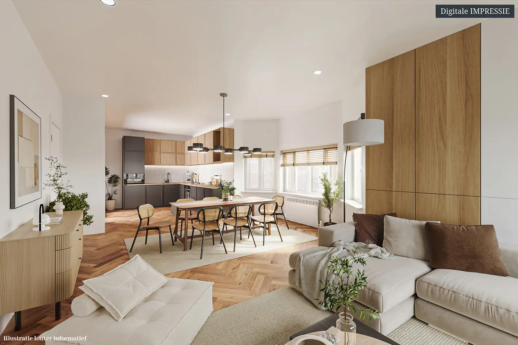 Riante woning met 5 slaapkamers op een uniek perceel.  foto 3