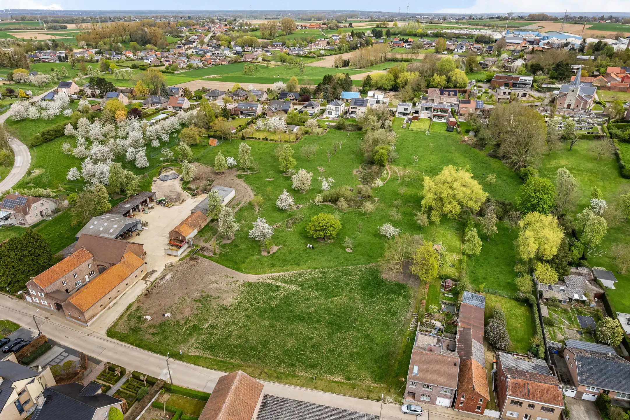 Riante bouwgrond 12a61ca te Kleine Spouwen foto 8