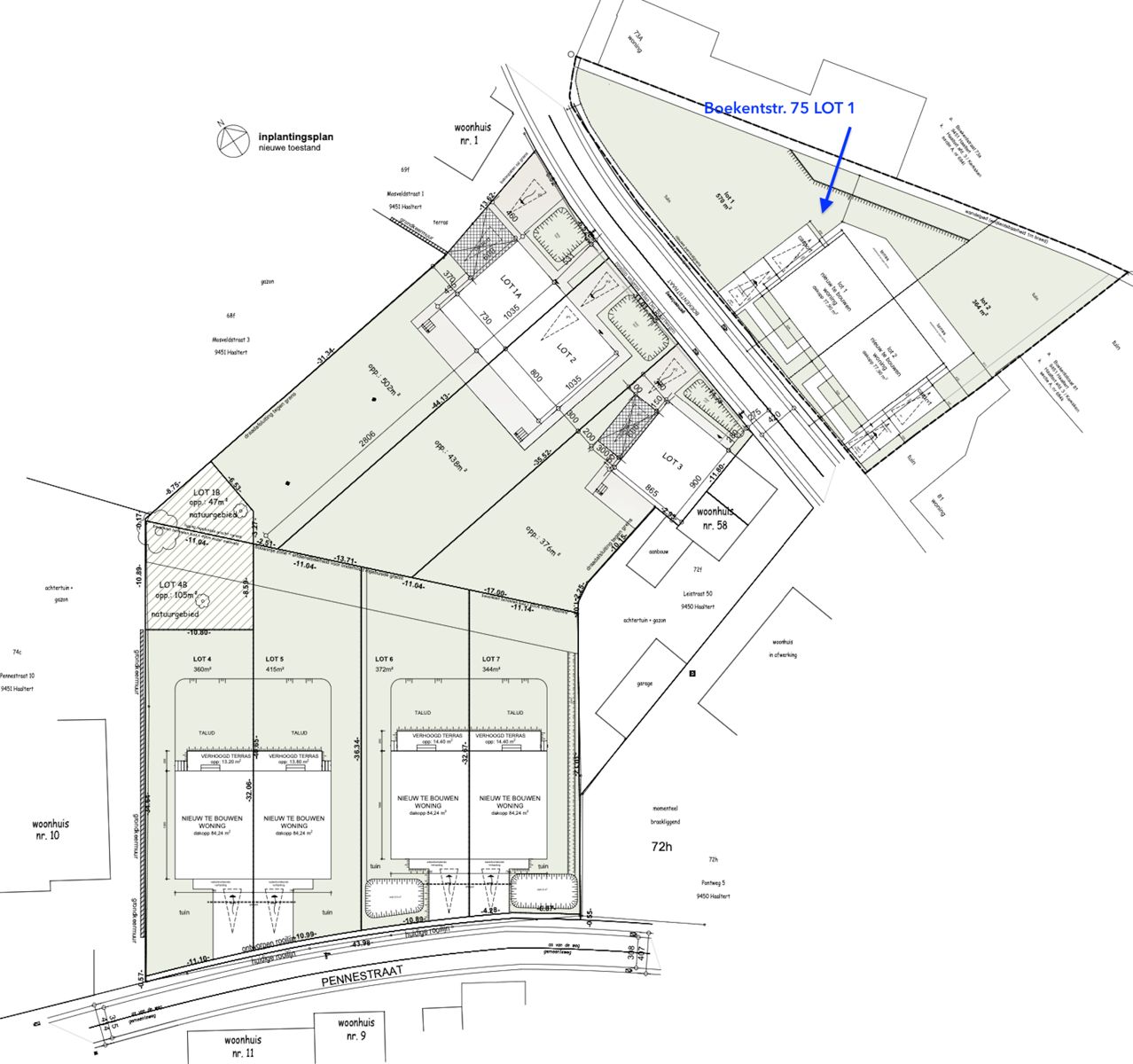 Halfopen nieuwbouw met grote tuin en carport foto 5