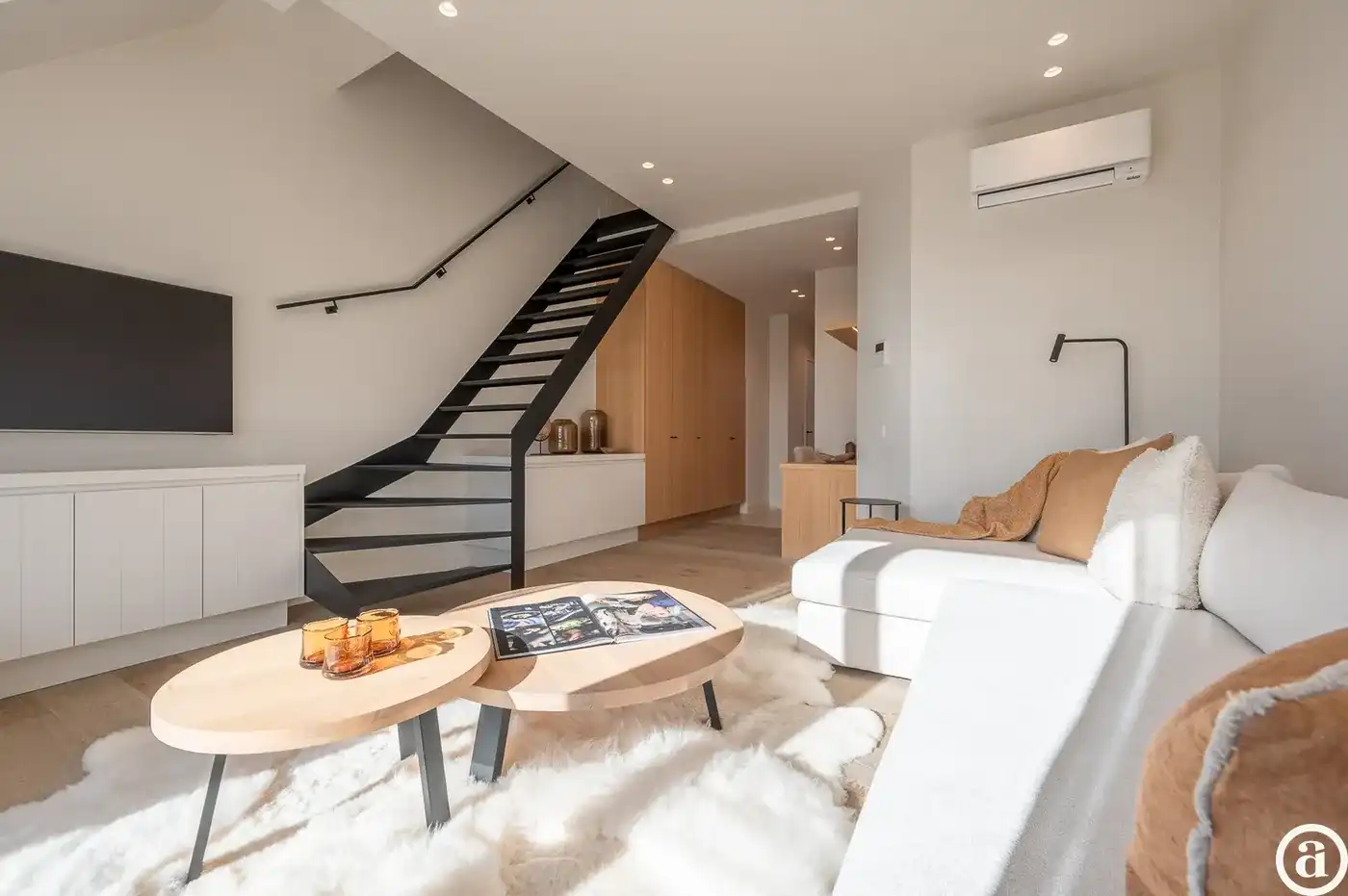 Nieuwbouw duplex-appartement met airco te Zoute (Kustlaan)   foto 7
