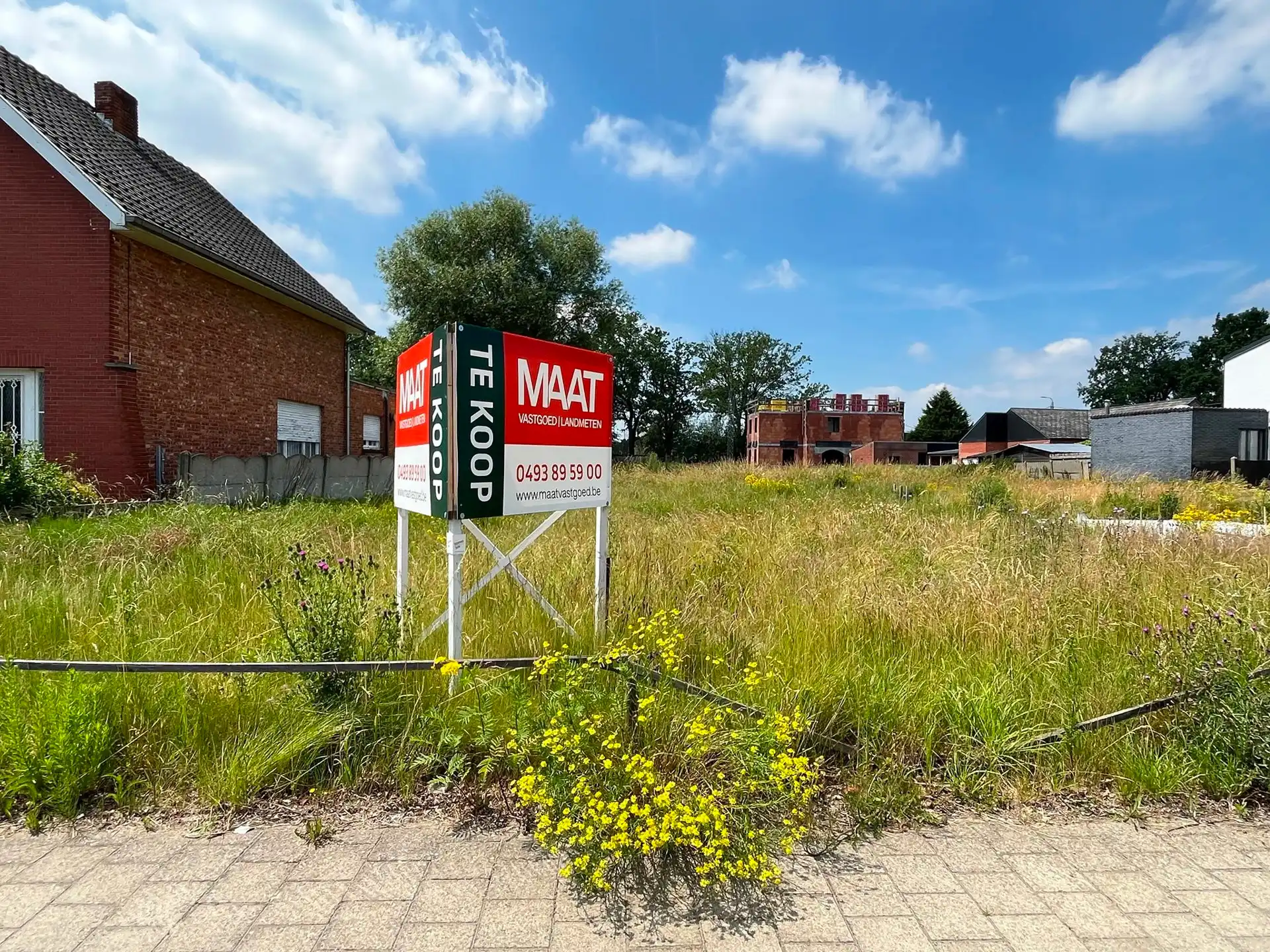 Bouwgrond HOB met west tuin foto 3