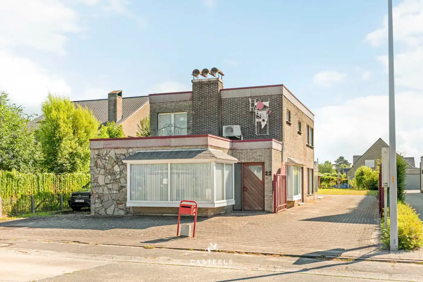 Woning met ruim werkatelier op 1.009 m² in centrum Lochristi foto 27