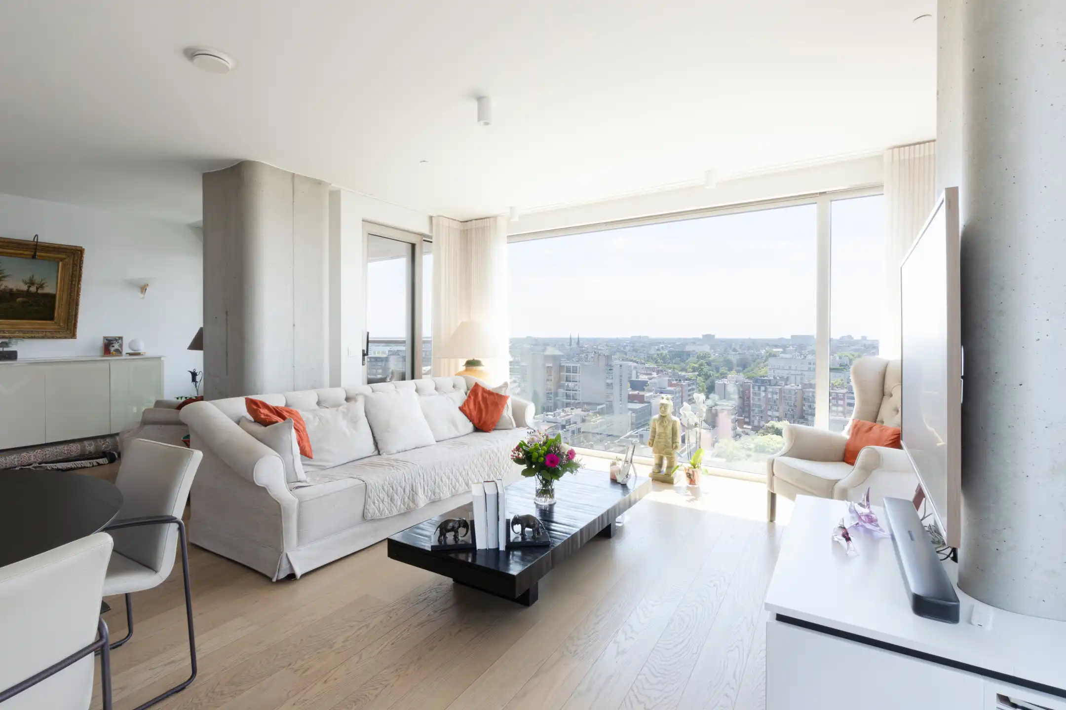 ANTWERPEN CENTRUM - Hoekappartement met panoramisch zicht foto 16