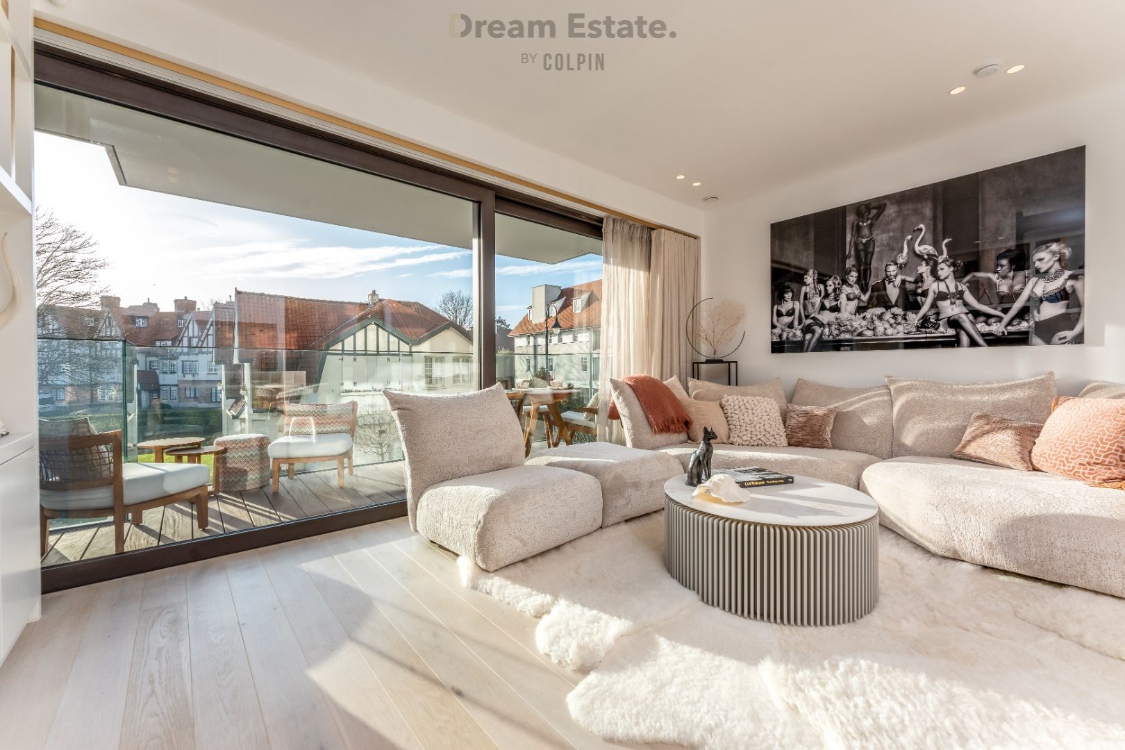 Uitzonderlijk subliem appartement op toplocatie te Knokke Zoute.   foto 1