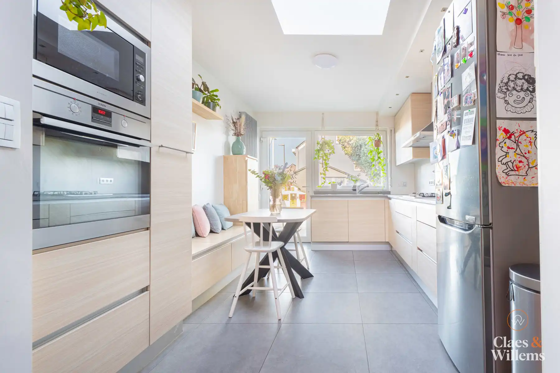 Instapklare, gerenoveerde woning met 4 kamers te Buizingen. foto 6