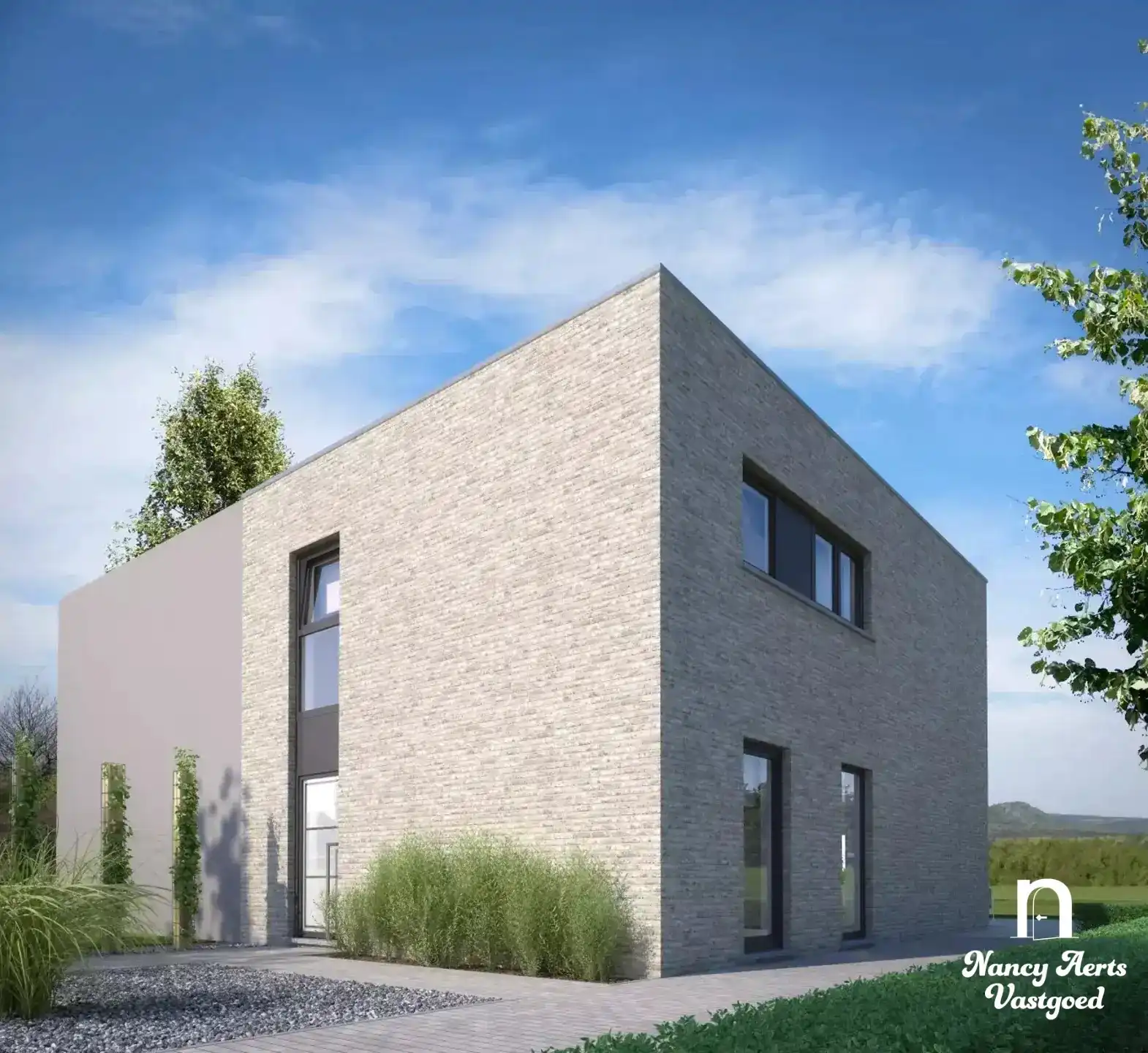 Bouwgrond voor halfopen bebouwing in rustige verkaveling foto 3