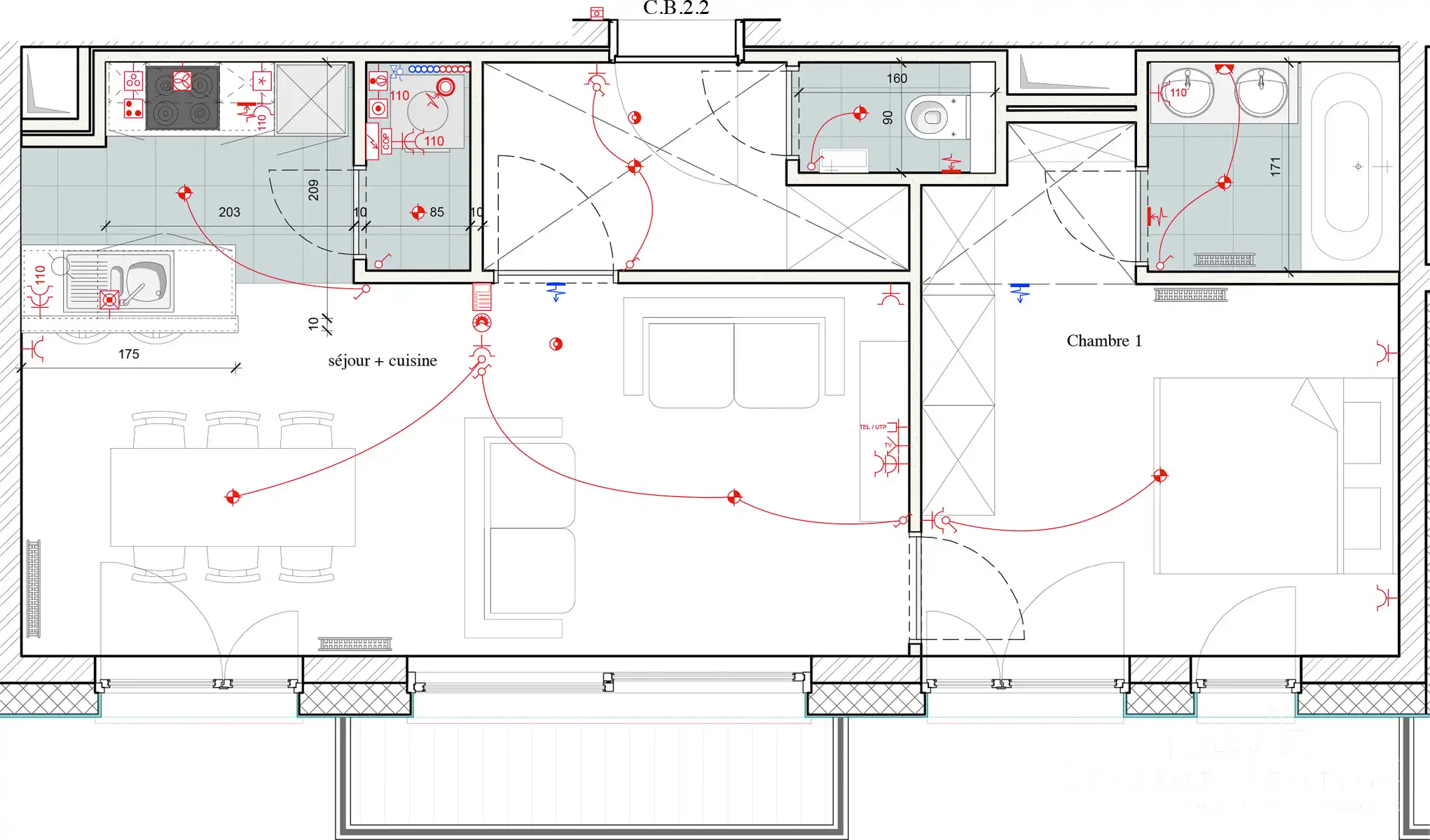LICHTRIJK - Appartement 1 kamer met binnenplaats (NAVO area) foto 11