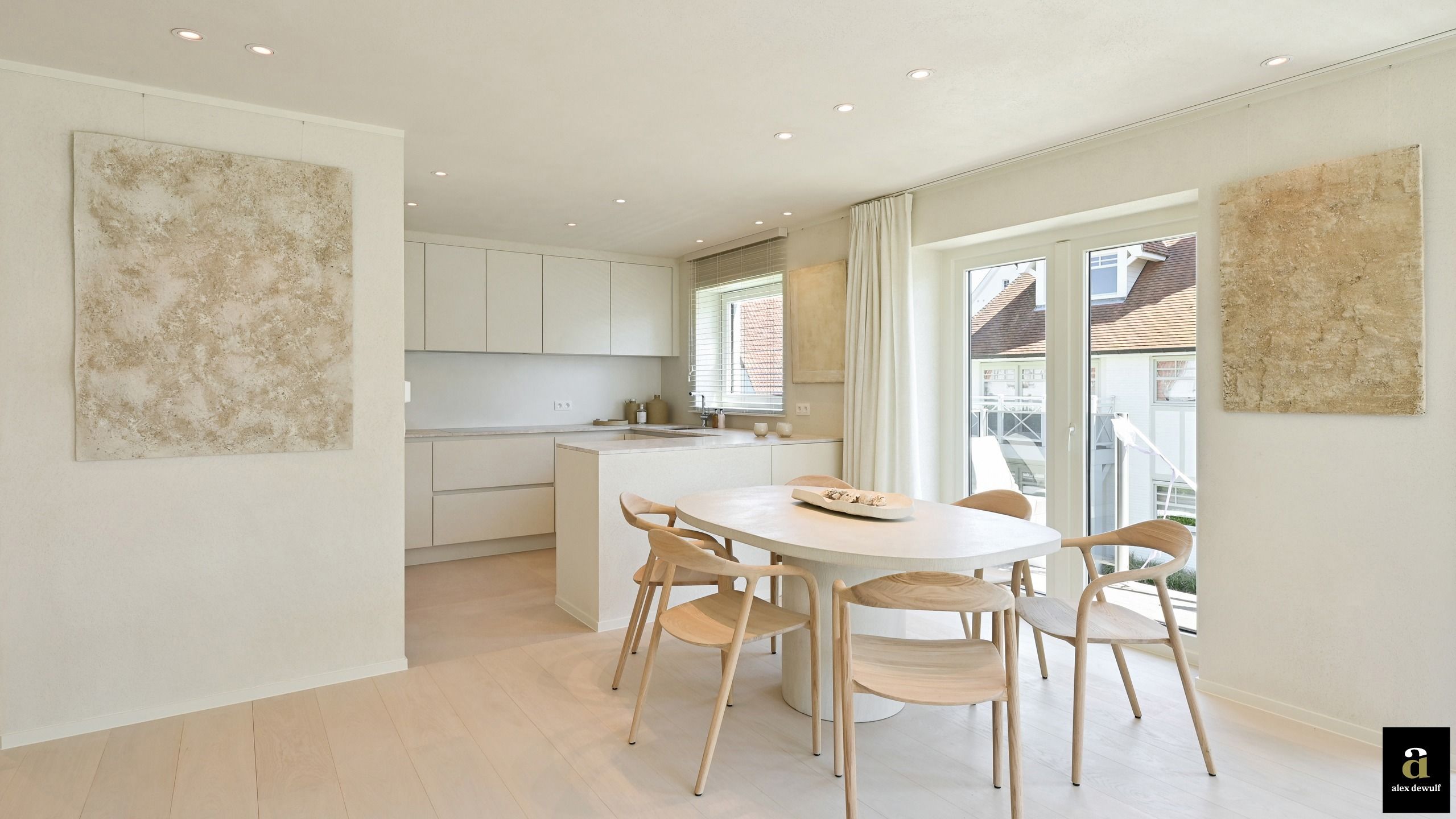 Uniek hoekappartement (3 slpk) met terrassen te Duinbergen  foto 11
