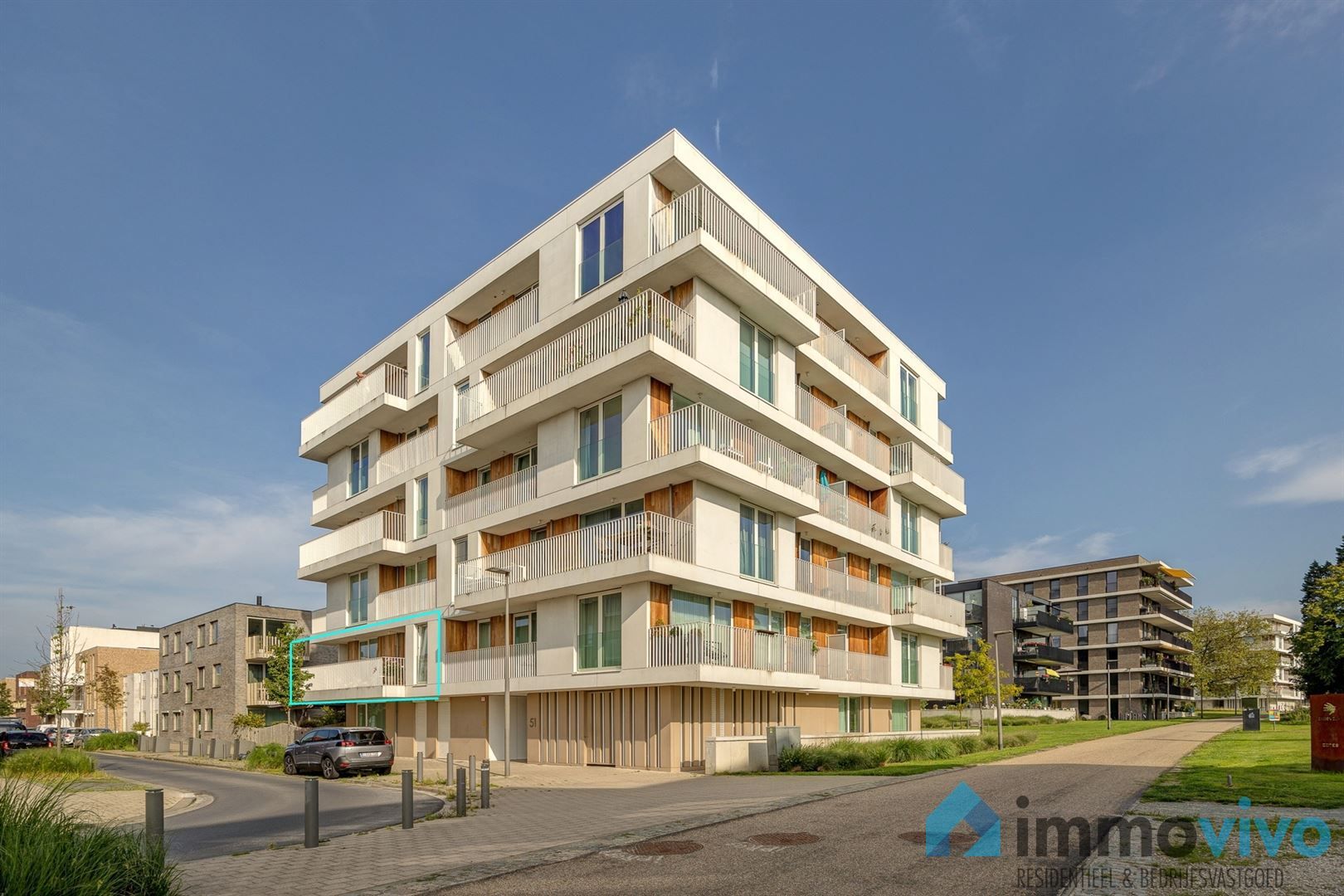 Recent (2017) knap hoekappartement met 1 slpk en groot terras foto 15