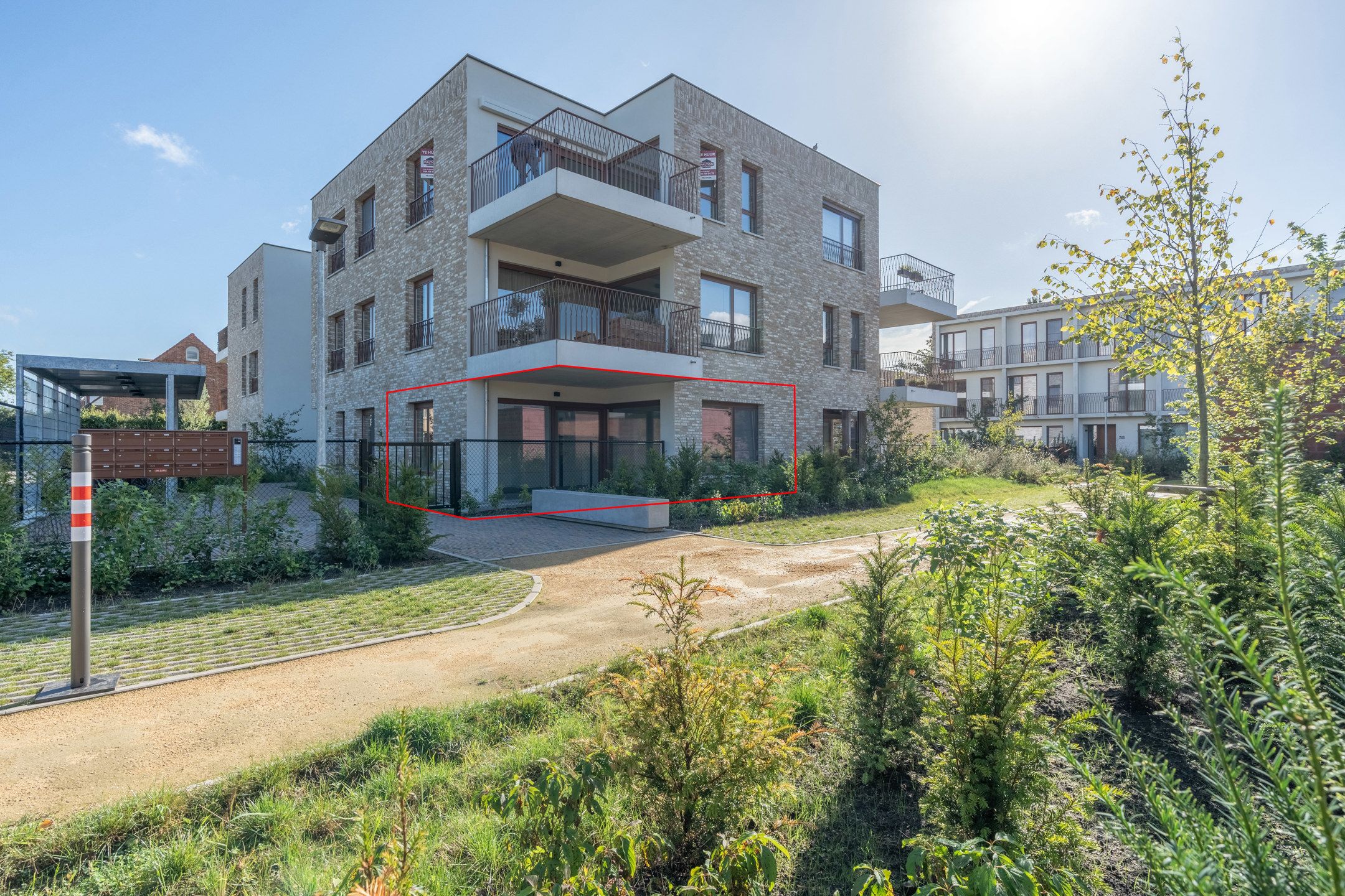 Nieuw energiezuinig (E peil 7) appartement met 1 grote slpk en terras foto 2