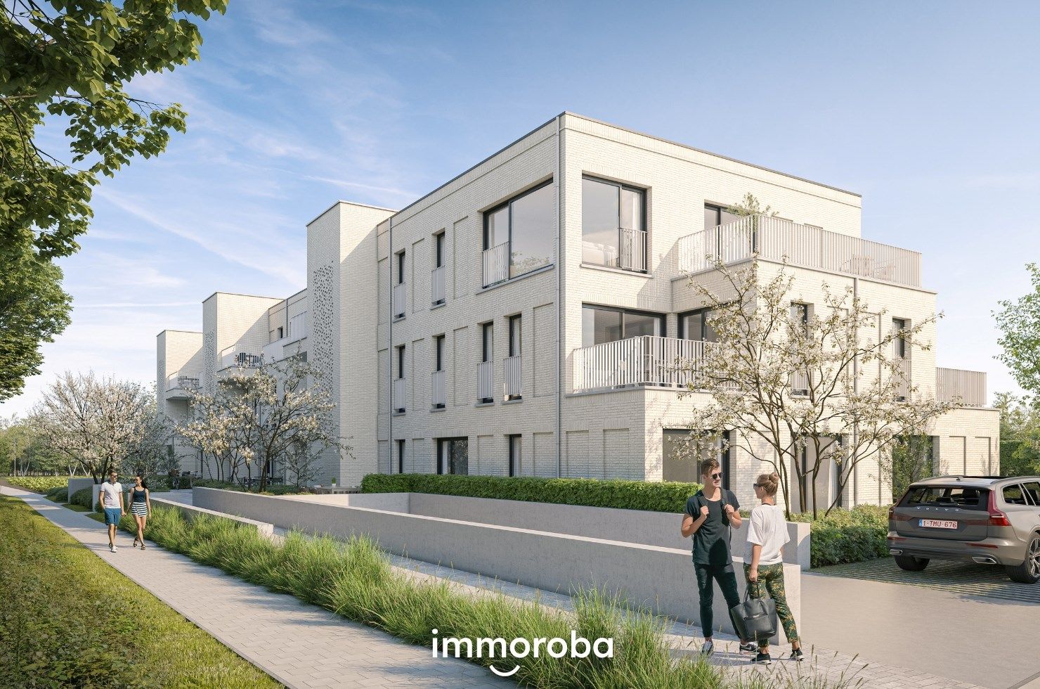 Mooi nieuwbouwappartement met terrassen voor- en achteraan foto 1