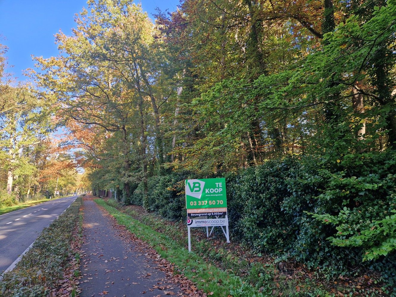 Bouwgrond (5.003 m²) voor een open bebouwing in Kapellen! foto {{pictureIndex}}
