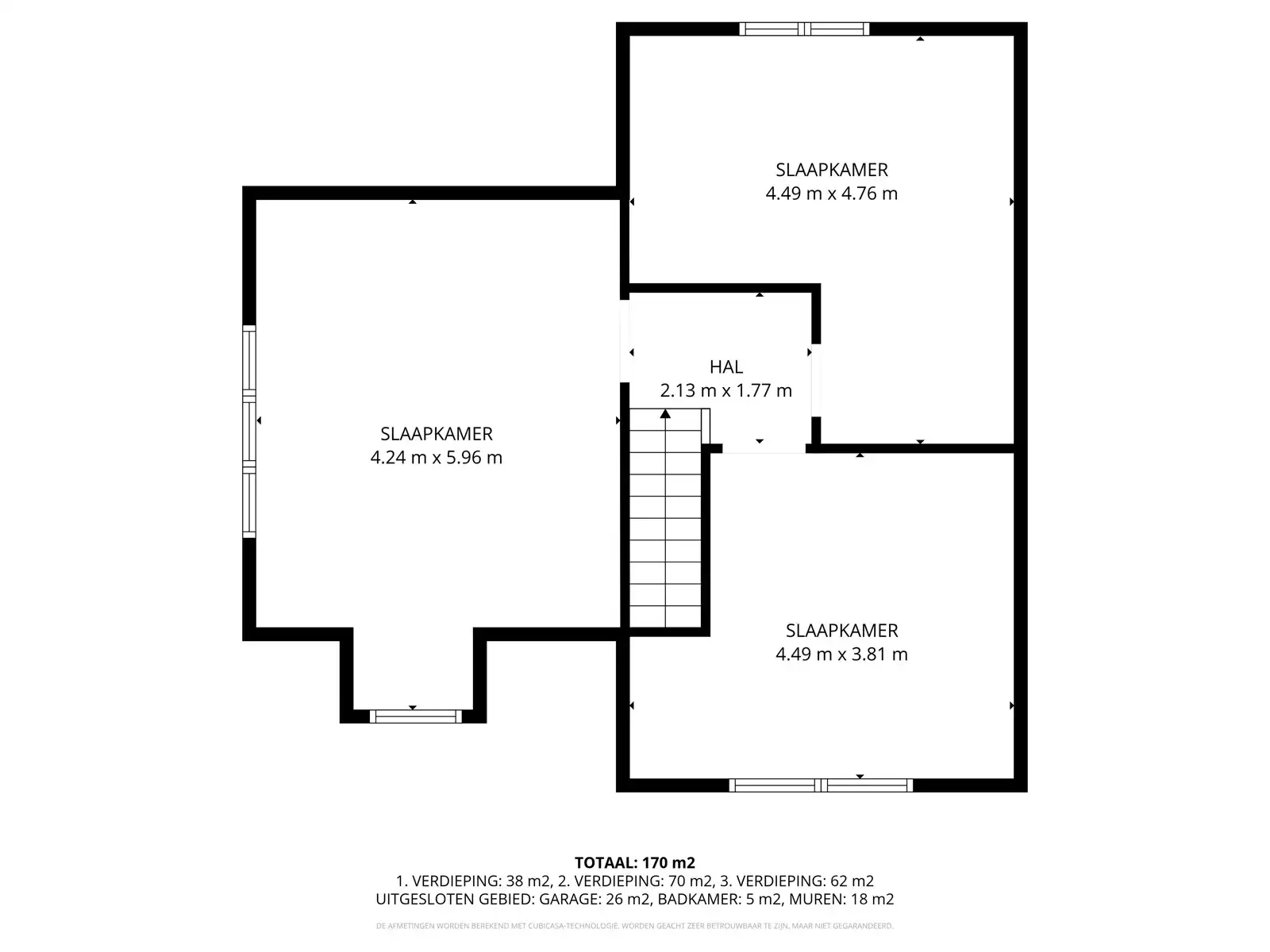 Vrijstaande woning met tuin / 3 slpks en toplocatie  foto 24