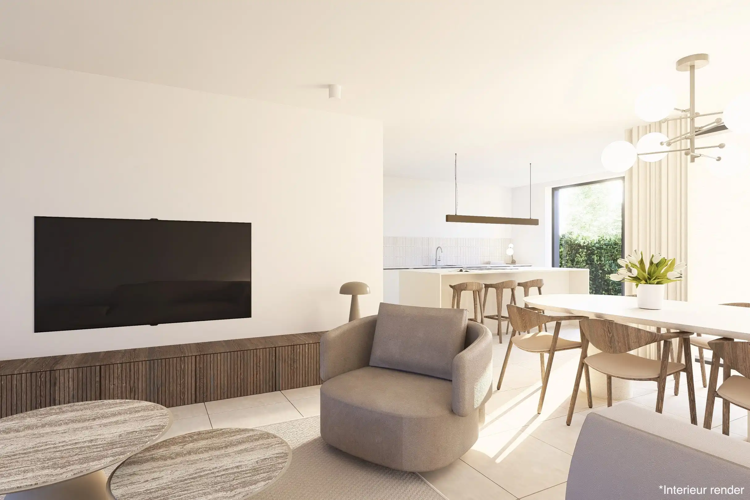 Nieuwbouwwoning, exclusieve ligging, 3 slpk, op zonnig perceel foto 3