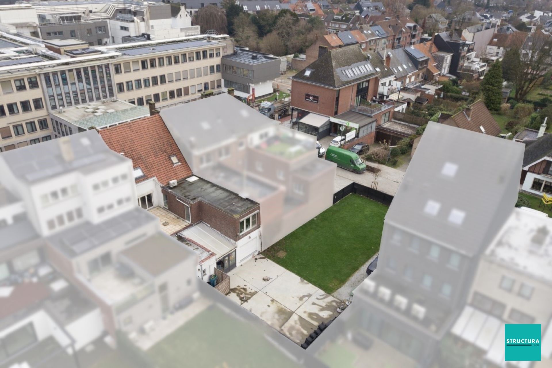 !!! IN OPTIE !!! Handelswoning + projectgrond op toplocatie in het centrum foto {{pictureIndex}}