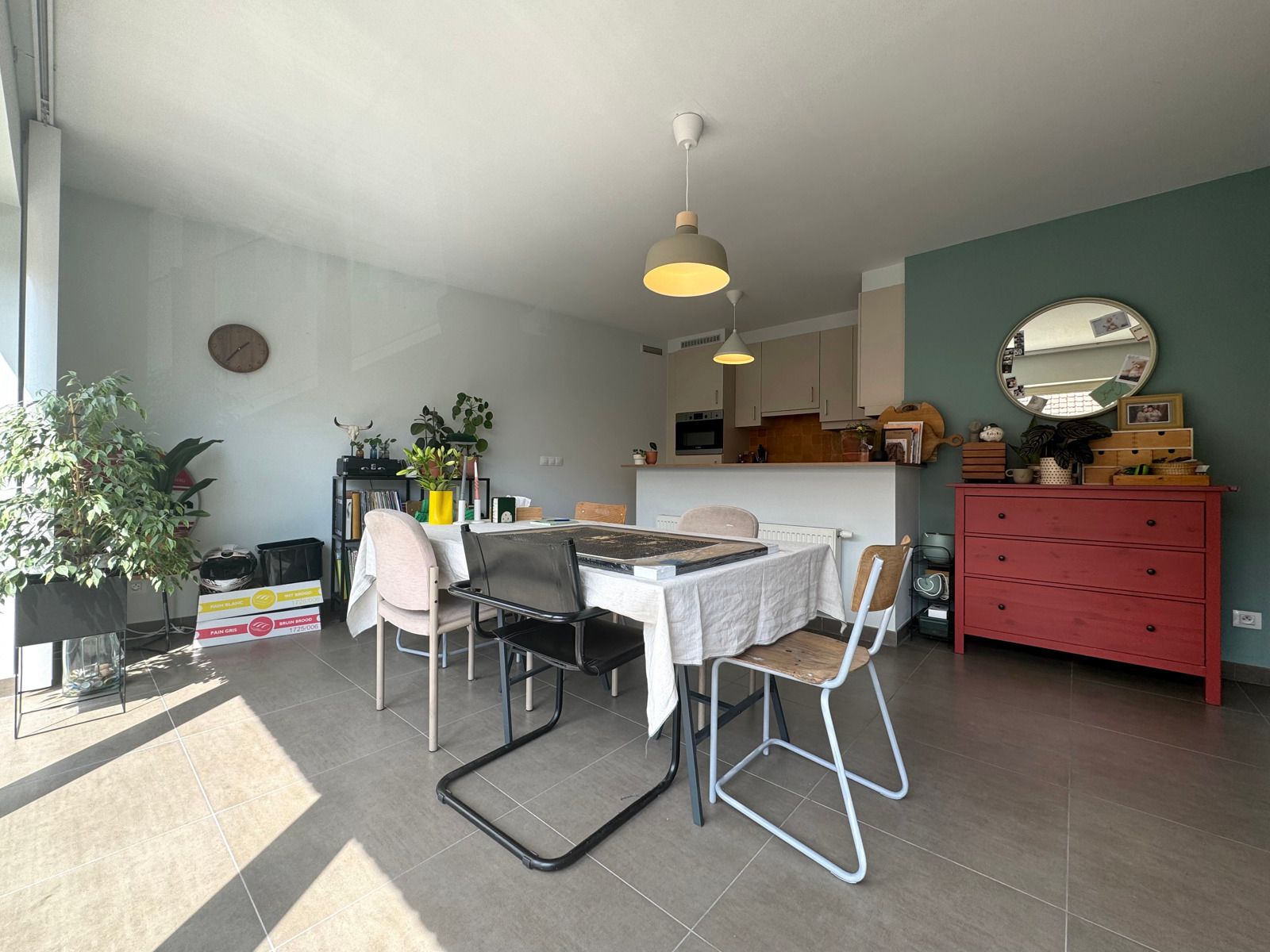 Te huur: rustig gelegen appartement te Erembodegem foto 4