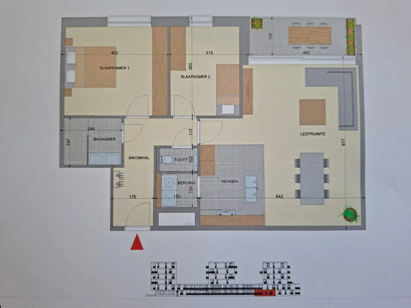 Recent gelijkvloersappartement foto 12
