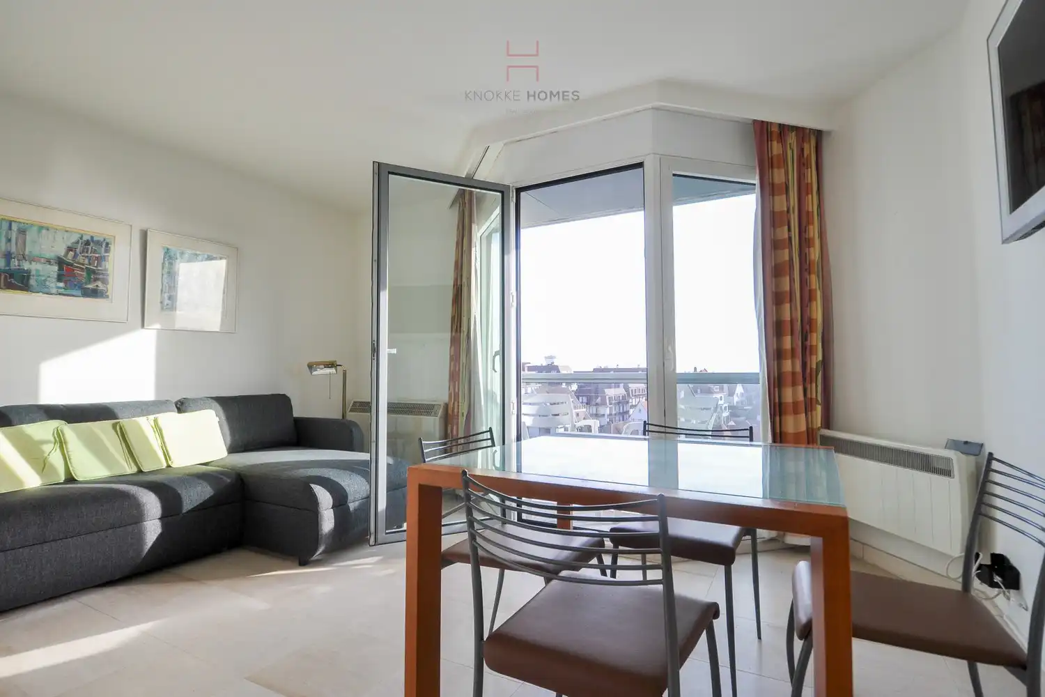 Zonnig appartement met zuid-gericht terras in Duinbergen foto 3